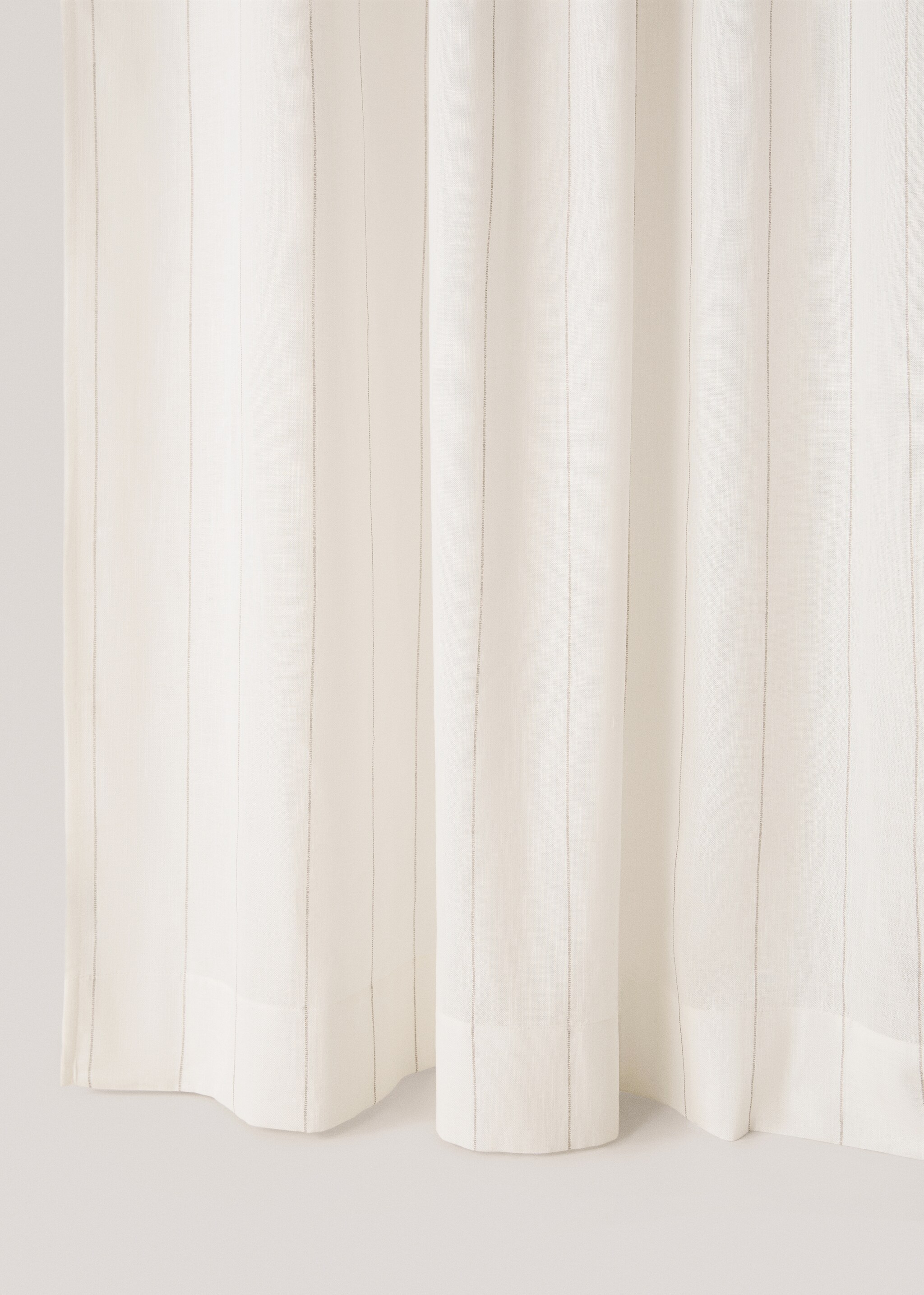 Striped cotton curtain - Details of the article 2