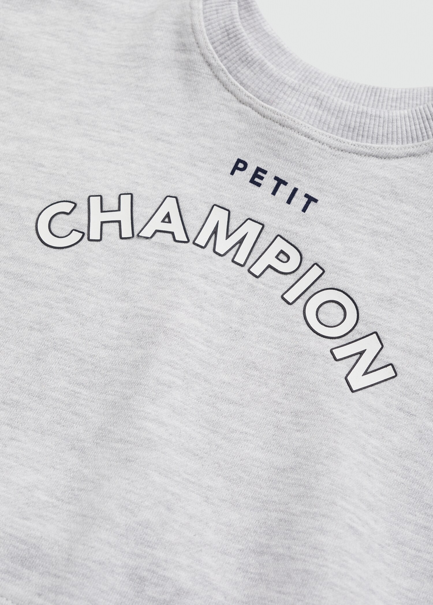 Message printed sweatshirt - Details of the article 8
