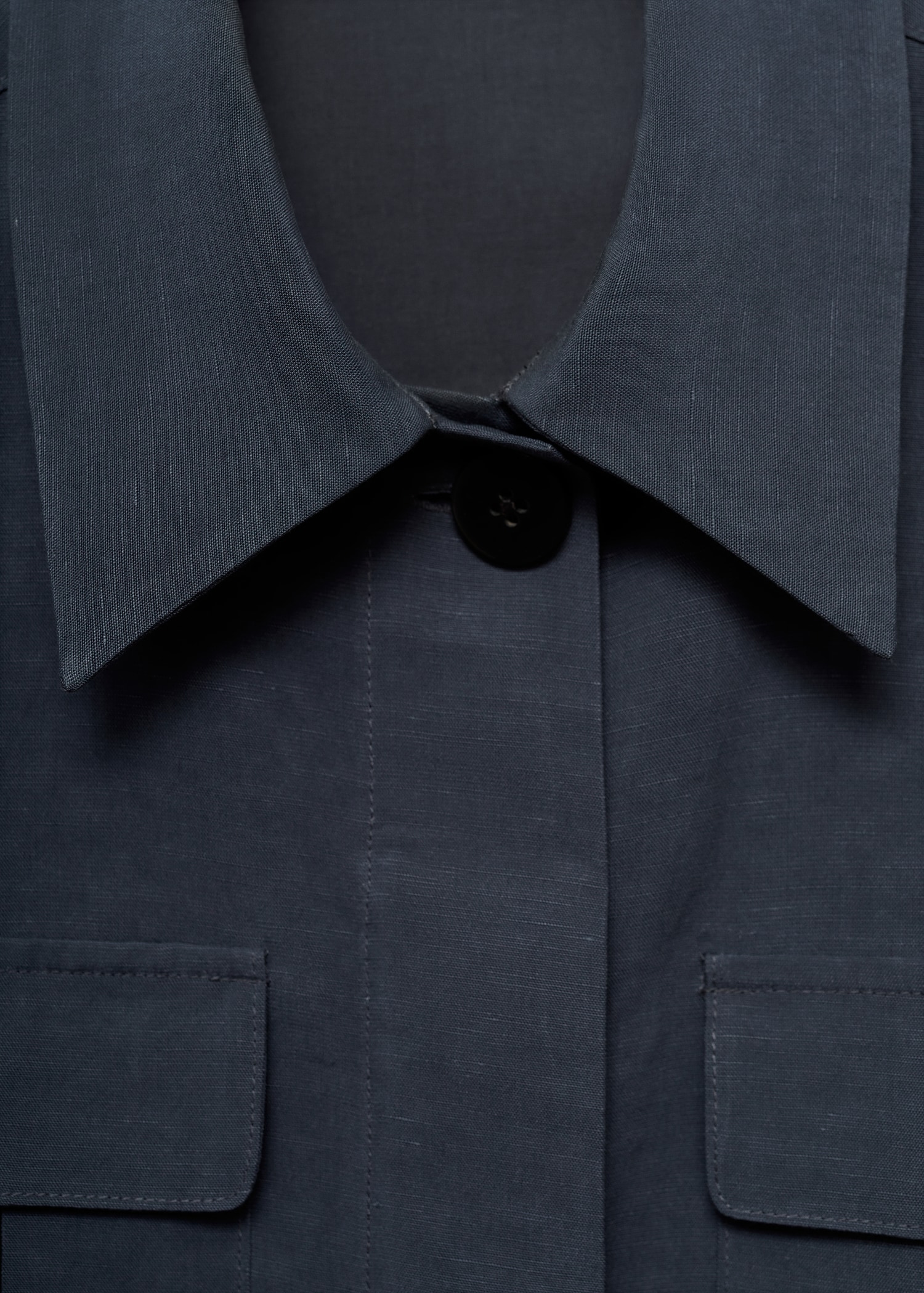 Lyocell cropped shirt - Details of the article 8