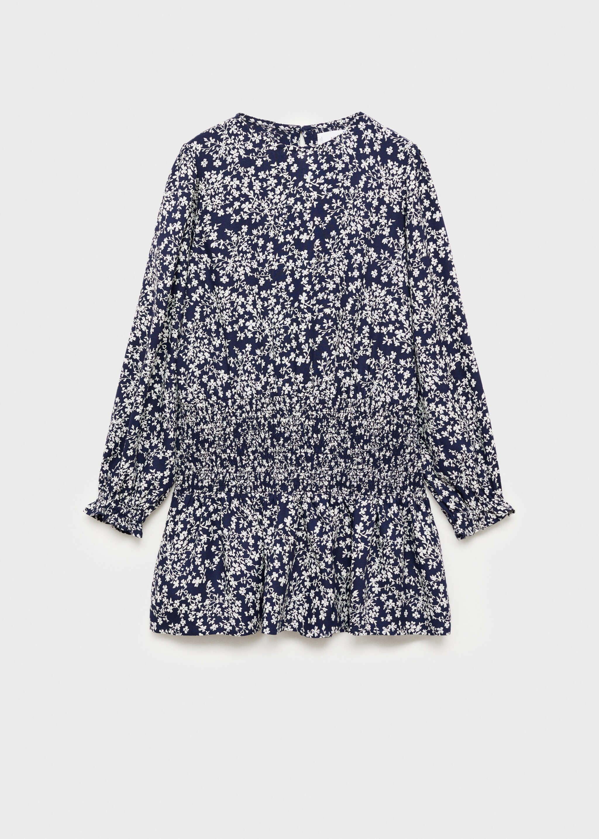 Vestido estampado floral - Artículo sin modelo, Azul marino oscuro. Ref: 77093281-00.