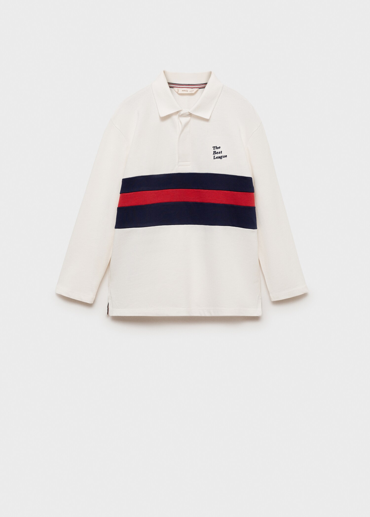 Printed cotton polo shirt - Article without model