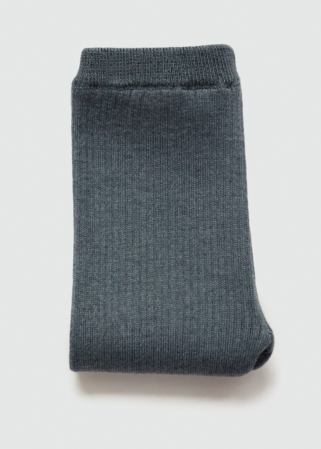 Legging maille cotelee coton