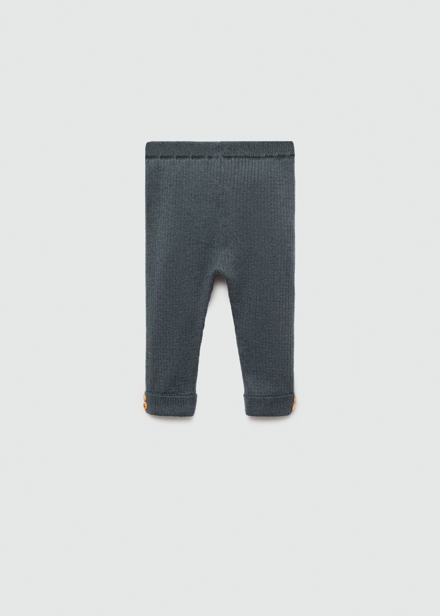 Leggings canalé algodón - Reverso del artículo