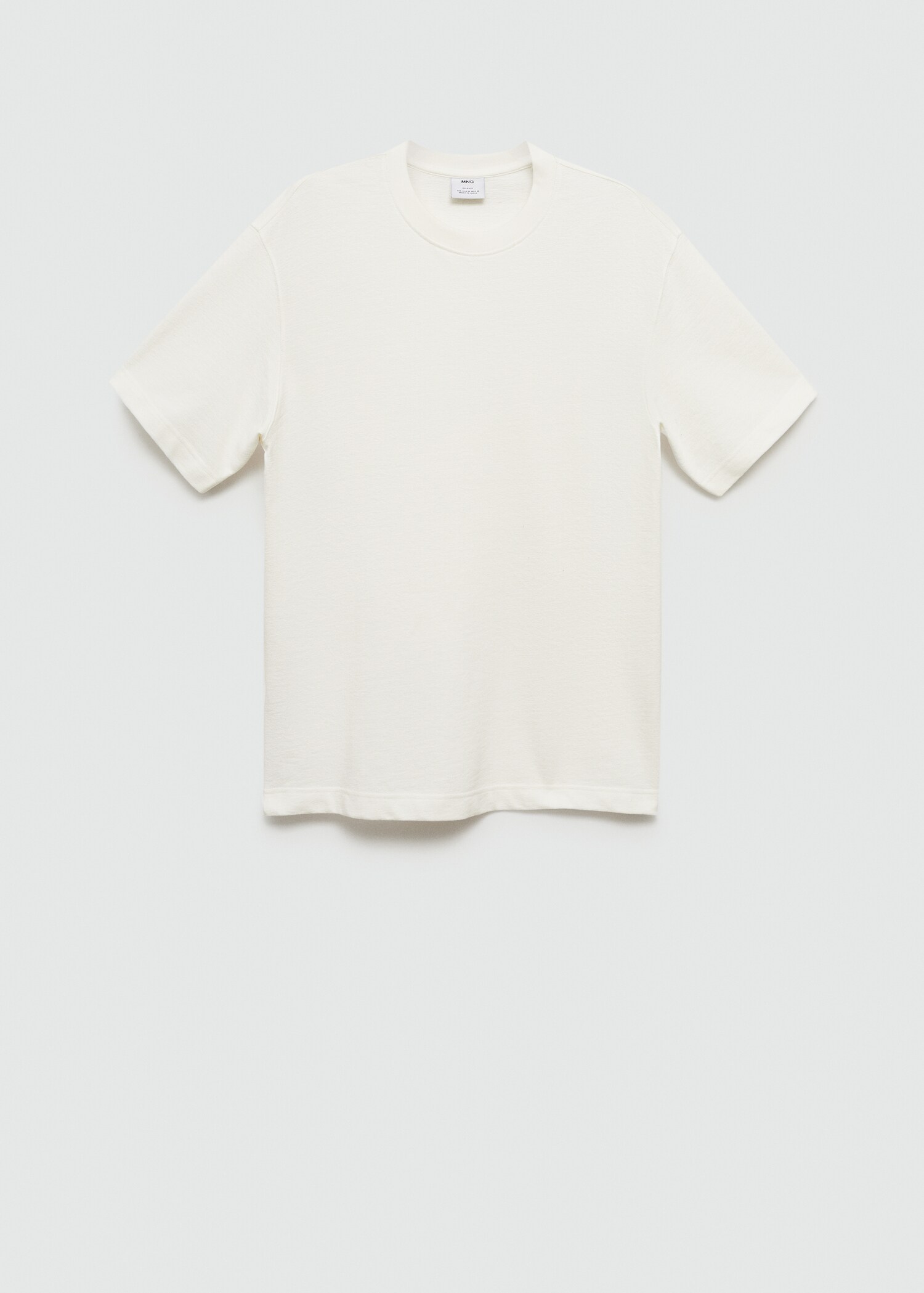 T-shirt de 100% algodão relaxed fit - Artigo sem modelo