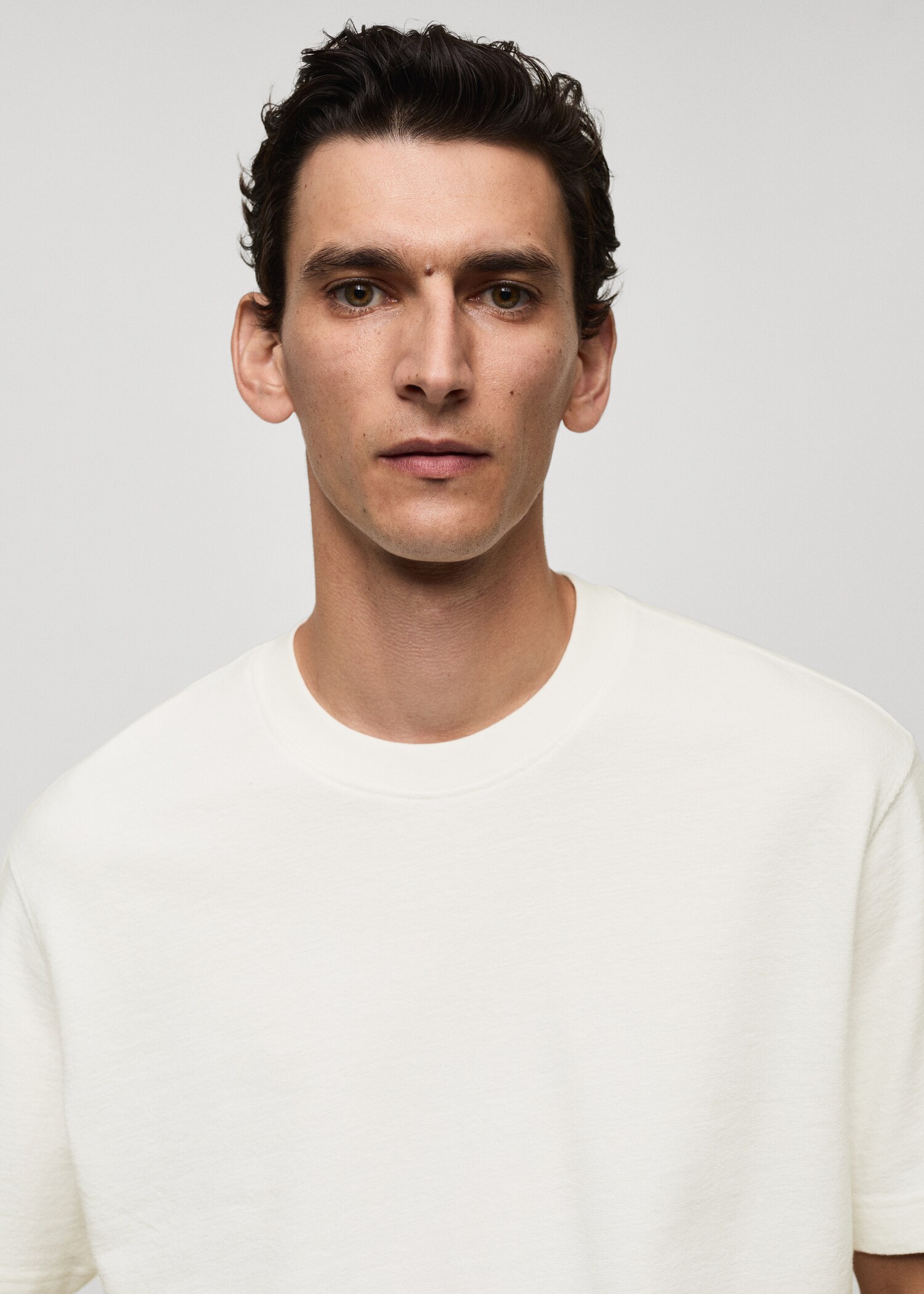 T-shirt de 100% algodão relaxed fit - Pormenor do artigo 1