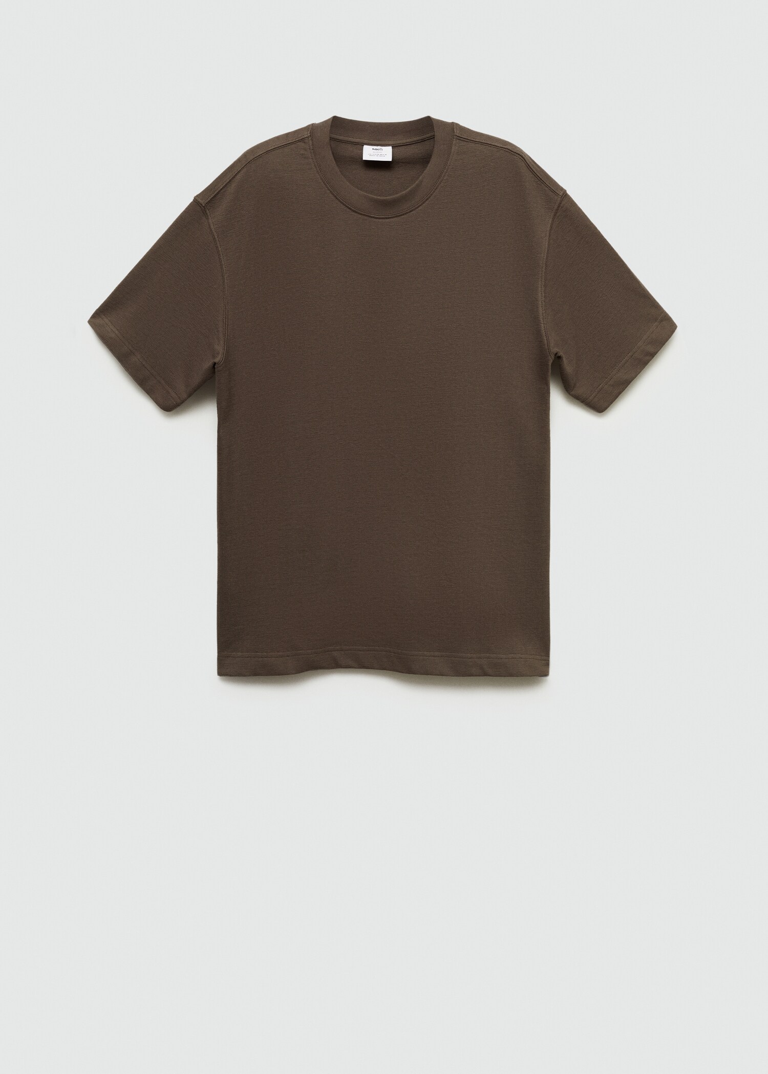 T-shirt de 100% algodão relaxed fit - Artigo sem modelo