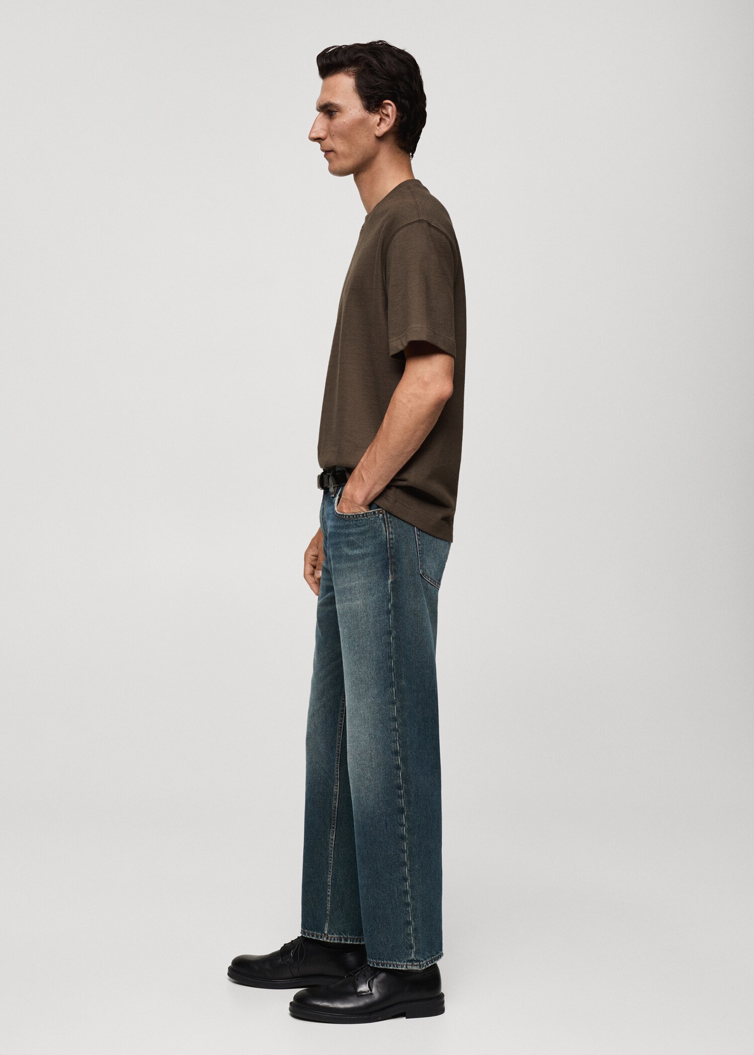 T-shirt de 100% algodão relaxed fit - Pormenor do artigo 2