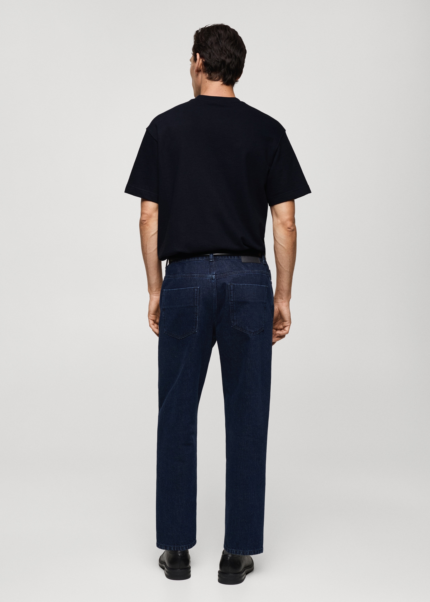 Camiseta 100% algodón relaxed fit - Reverso del artículo