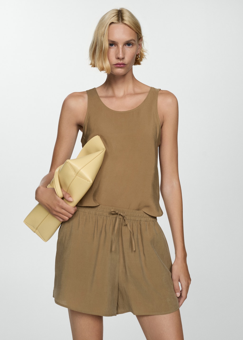 Mango Modal-Shorts mit Schleife