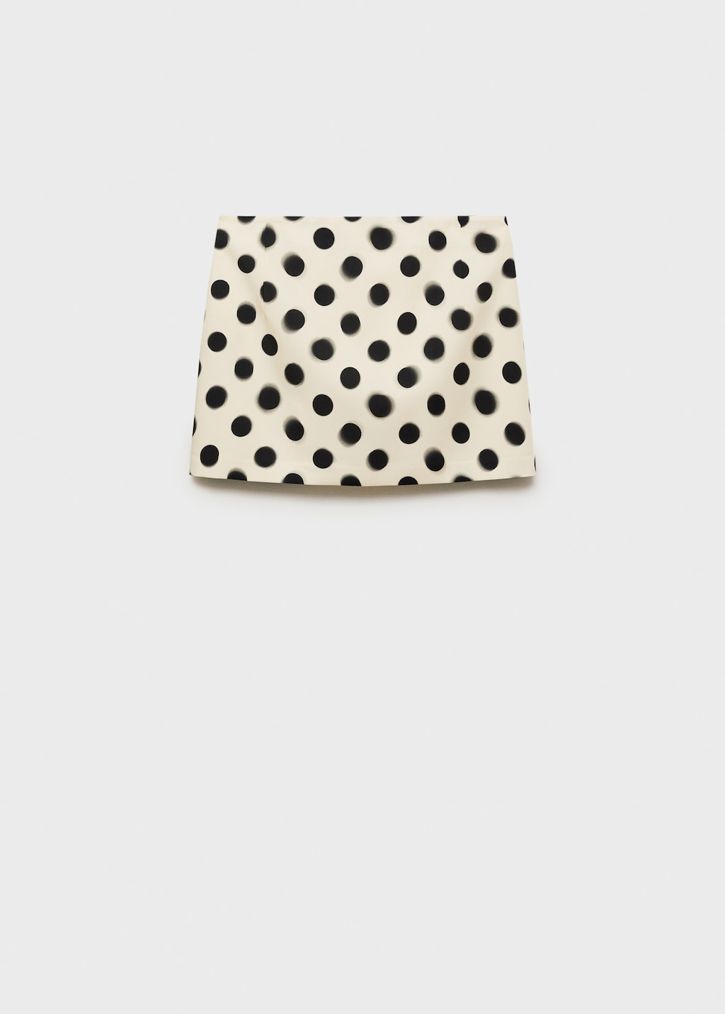 Mango Polka-dot satin mini-skirt thumbnail