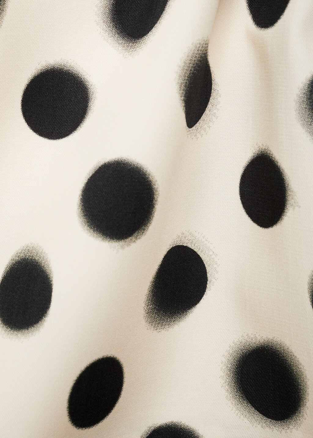 Mango Polka-dot satin mini-skirt thumbnail