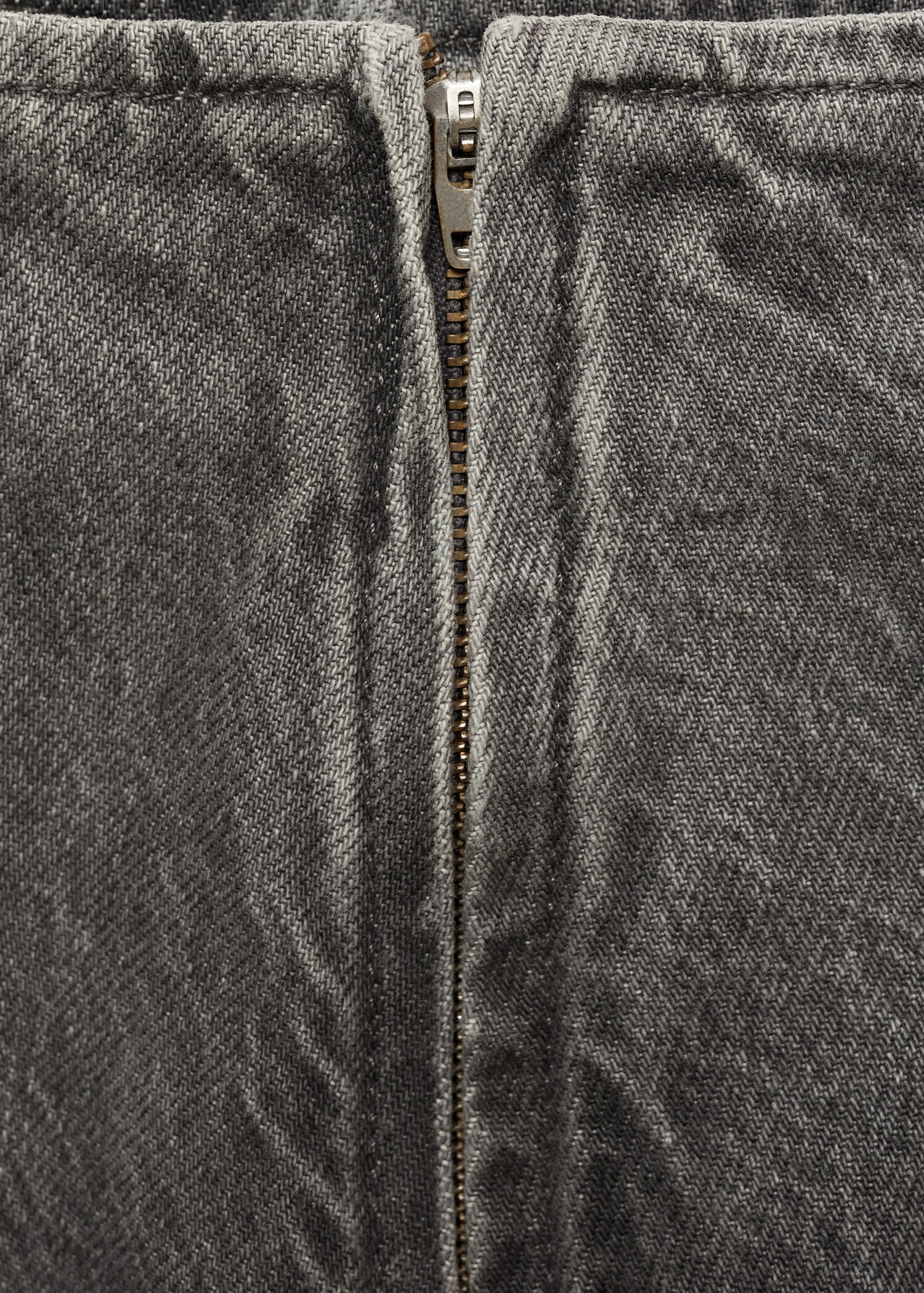 Denim mini-skirt - Details of the article 0