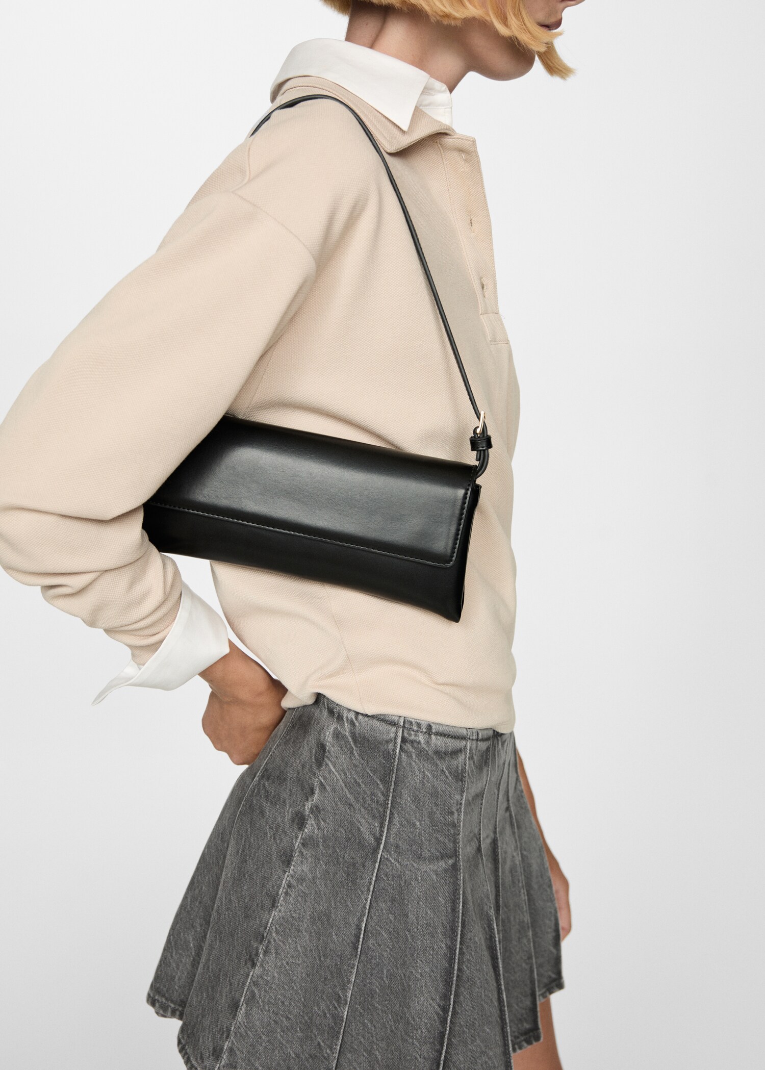 Denim mini-skirt - Details of the article 6