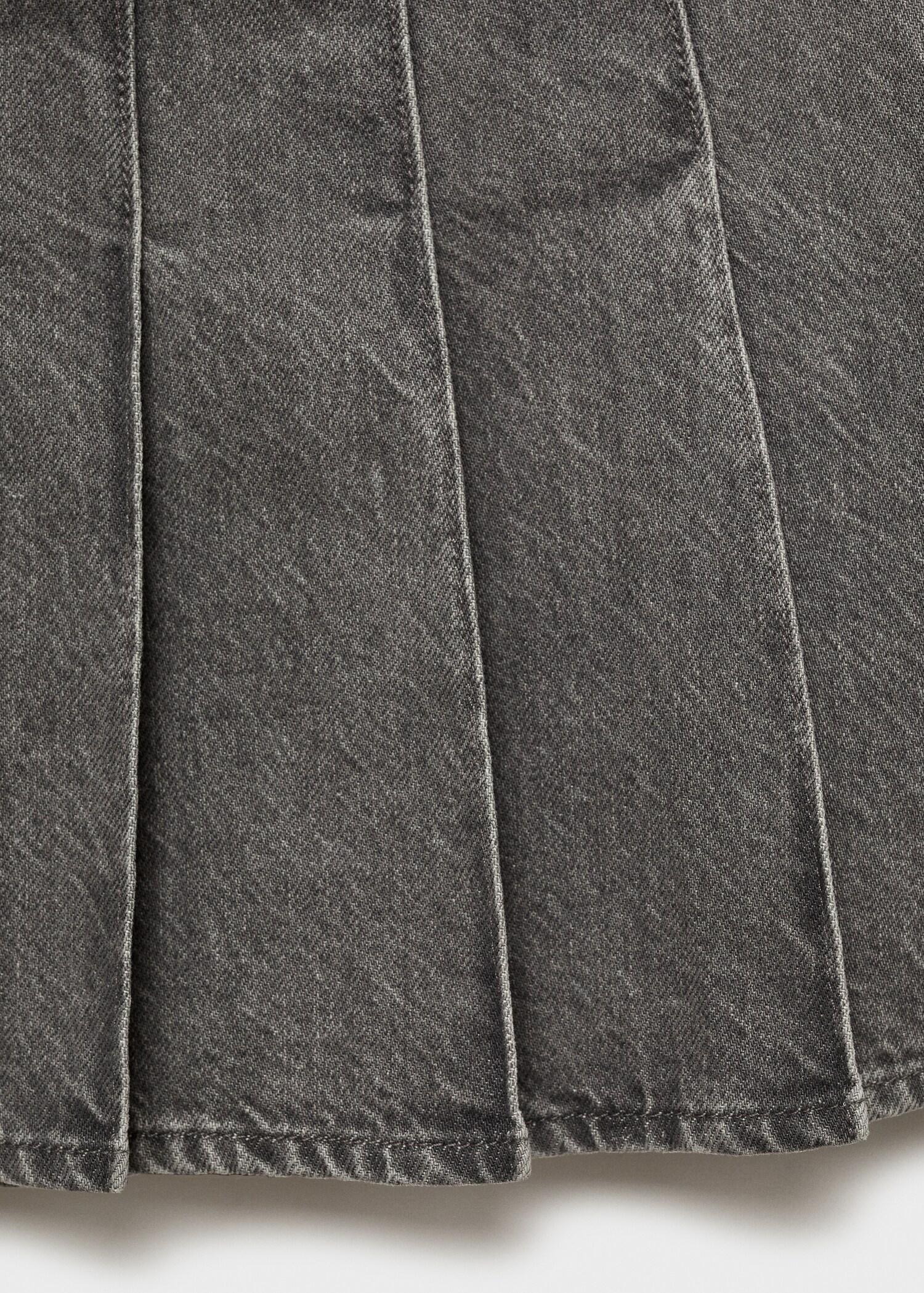 Denim mini-skirt - Details of the article 8