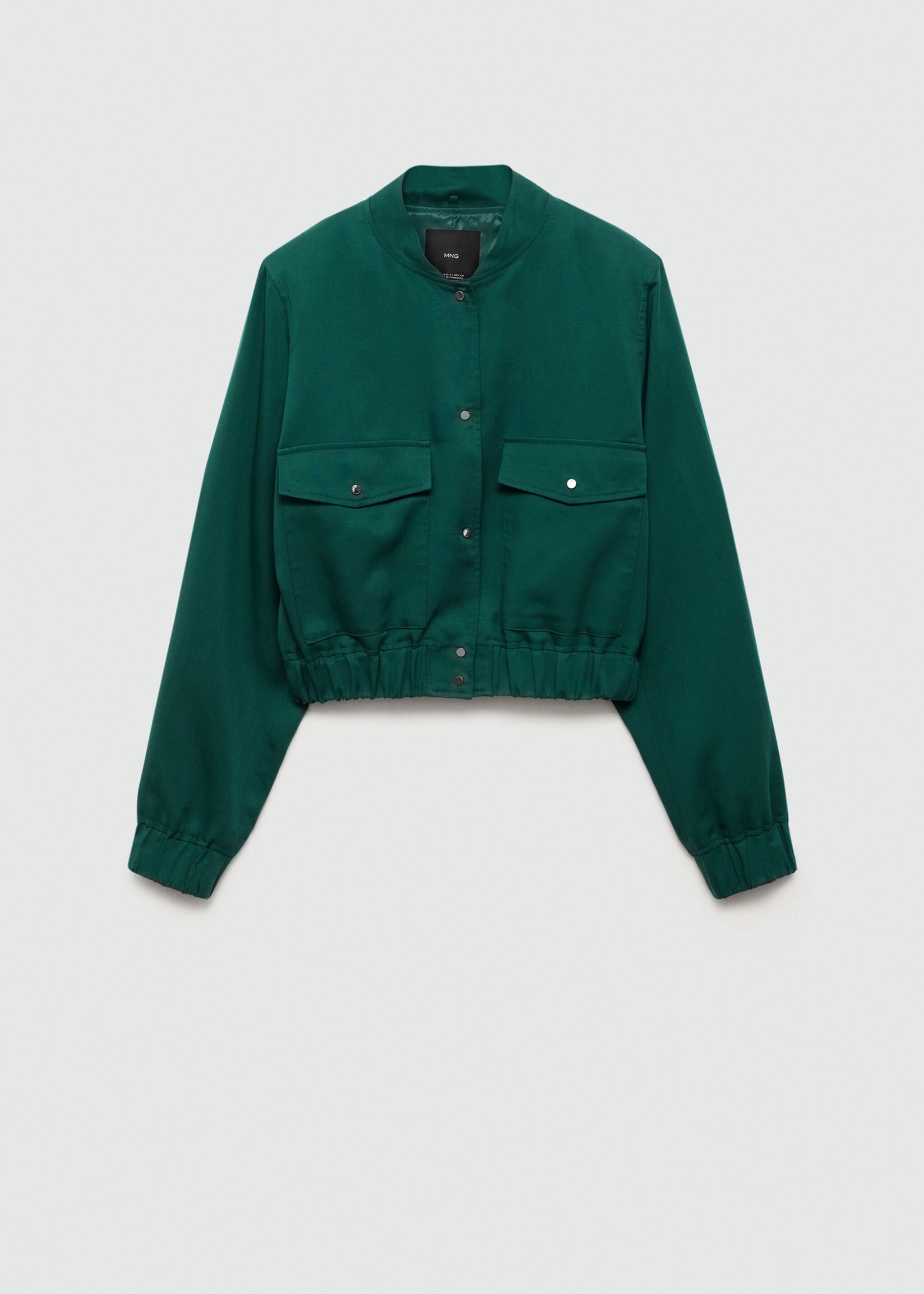 Lyocell jacket with pockets - Article without model