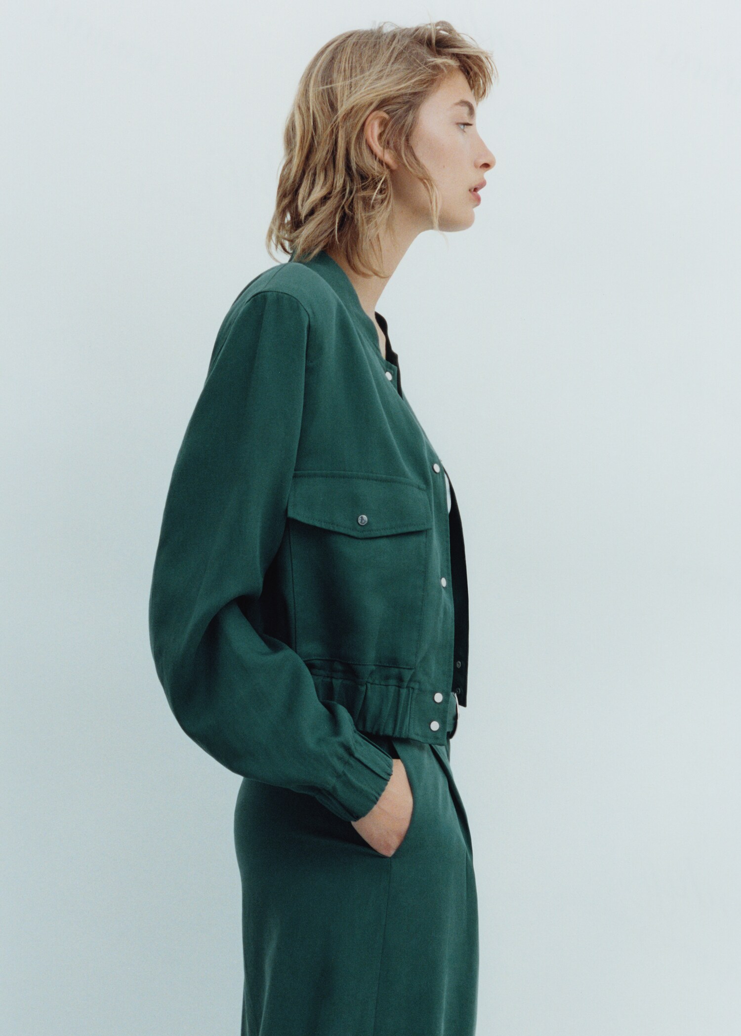 Veste Lyocell poches - Détail de l'article 7