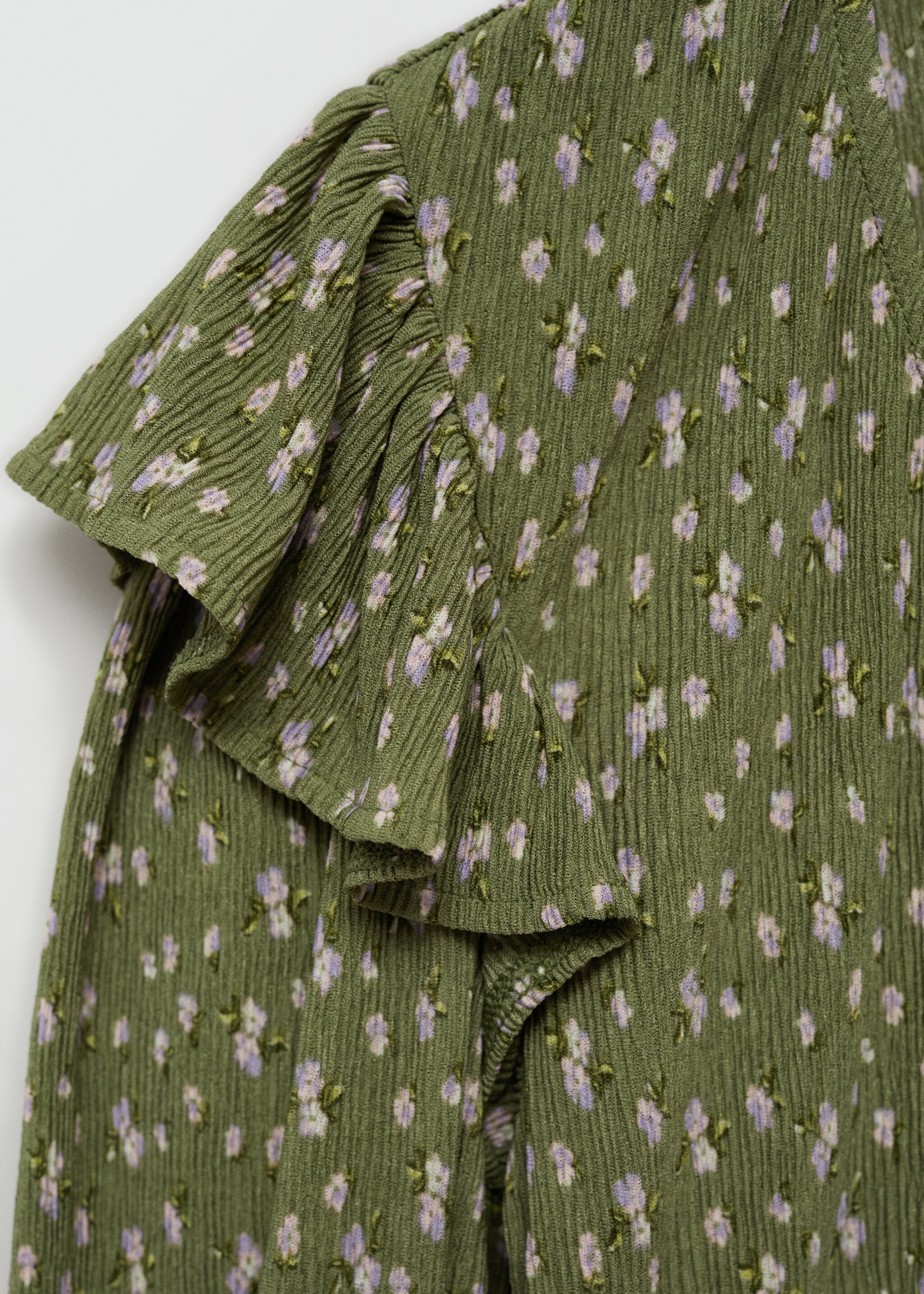 Blouse imprimée à volants - Détail de l'article 8