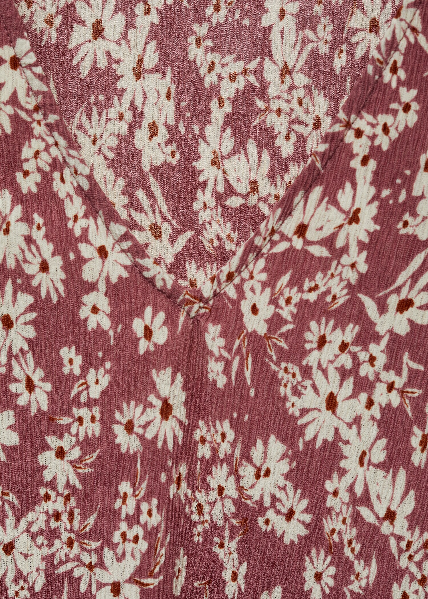 Blouse imprimée à volants - Détail de l'article 0