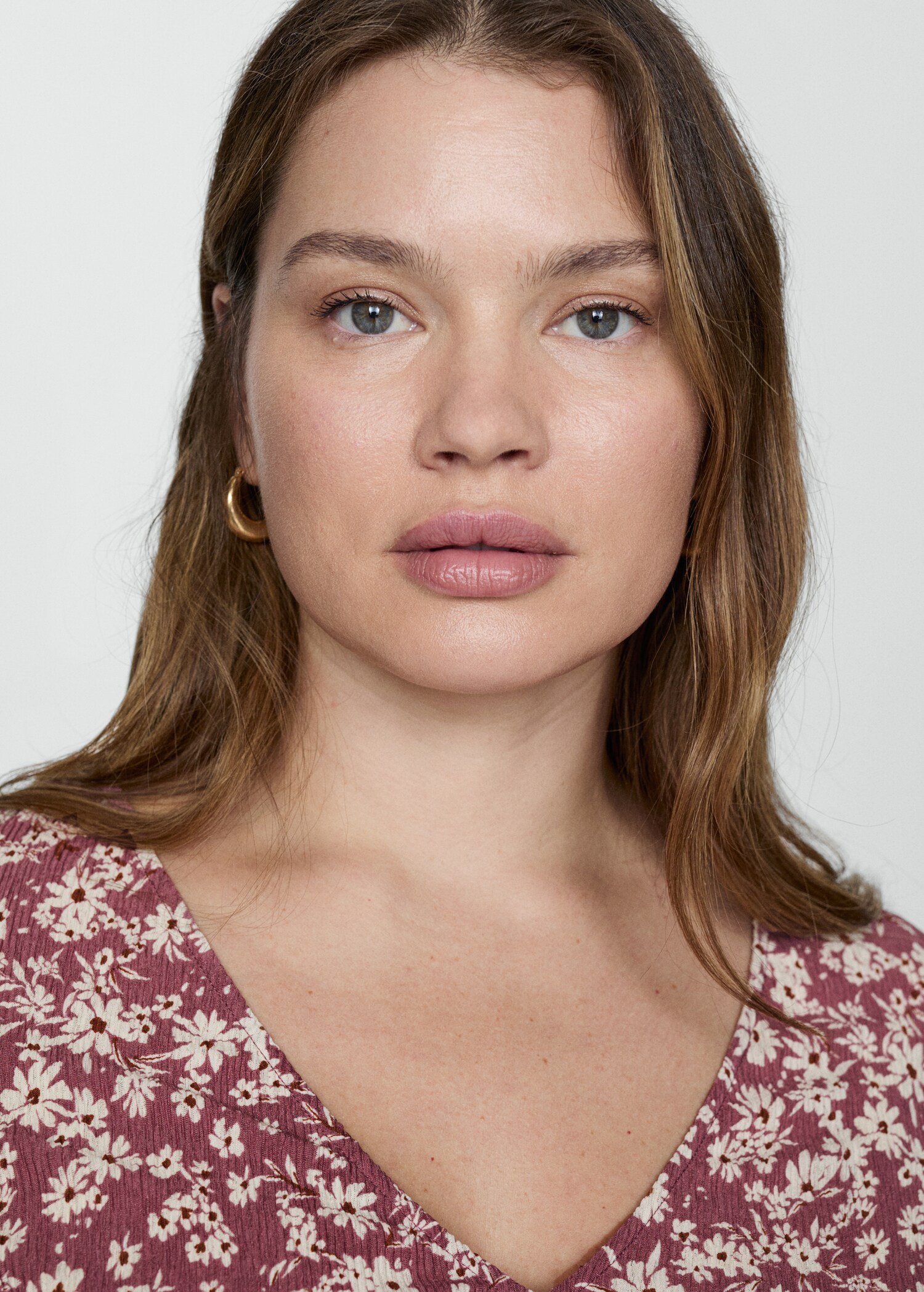Blouse imprimée à volants - Détail de l'article 4