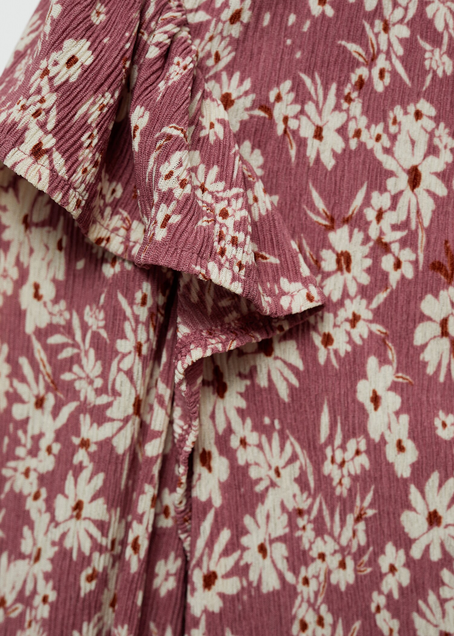 Blouse imprimée à volants - Détail de l'article 8