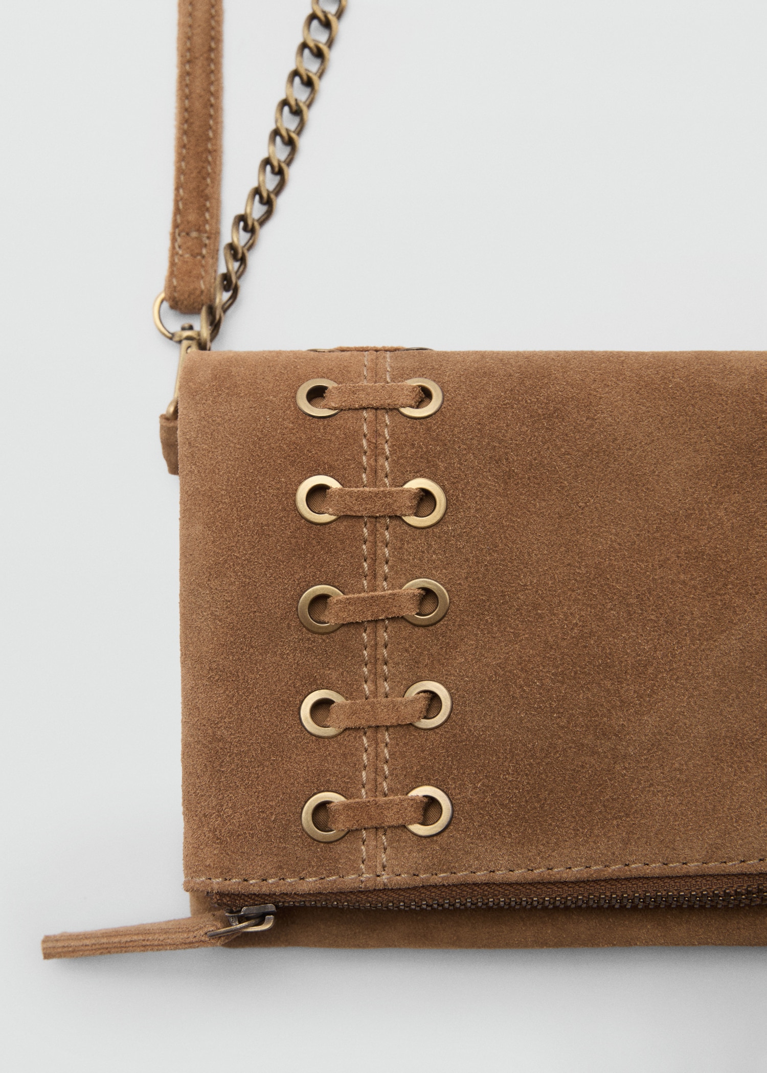 Leather envelope bag - Details of the article 1