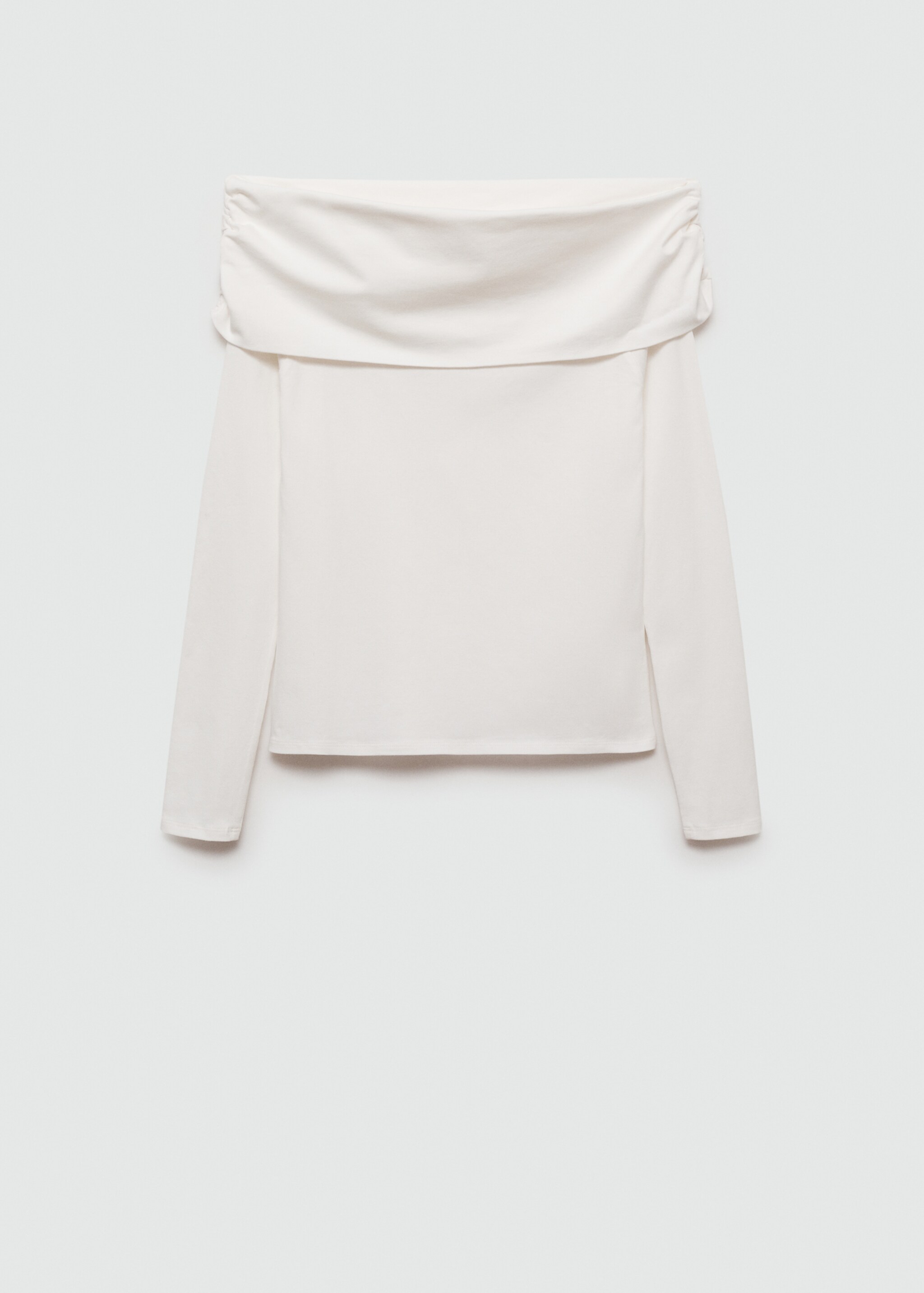 Camiseta off-shoulder - Artículo sin modelo