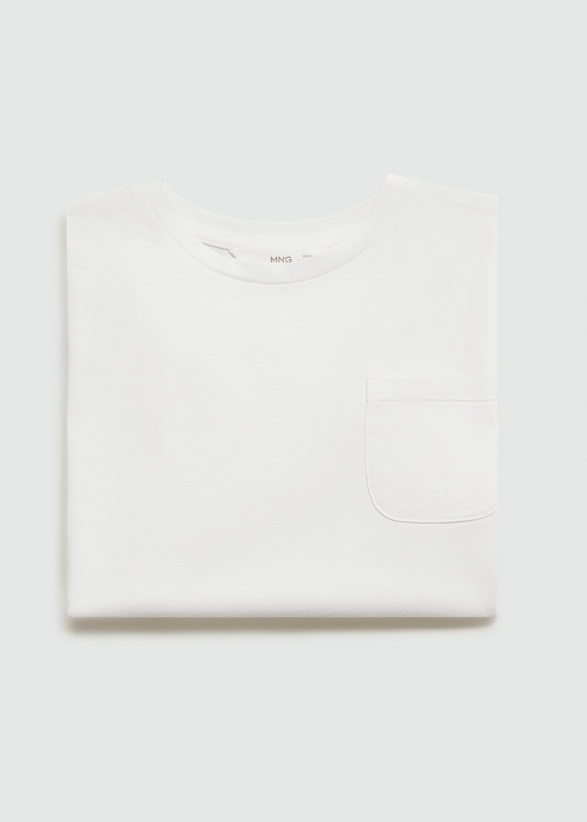 Pocket cotton T-shirt - Details of the article 0