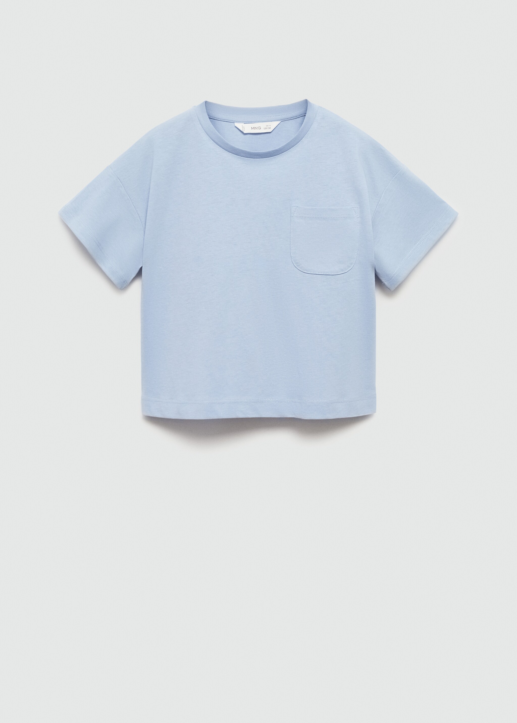 Pocket cotton T-shirt - Article without model