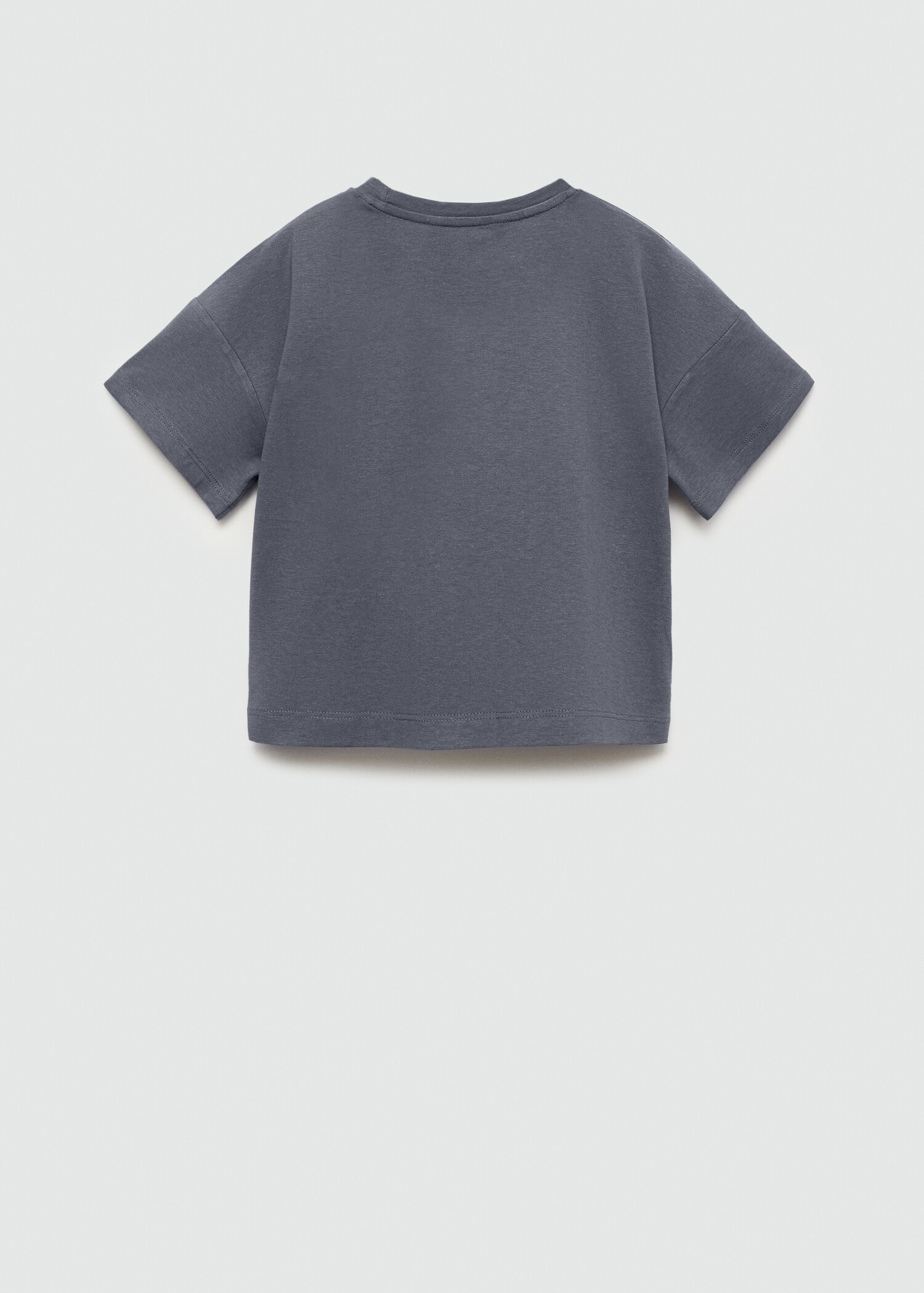 Pocket cotton T-shirt - Reverse of the article