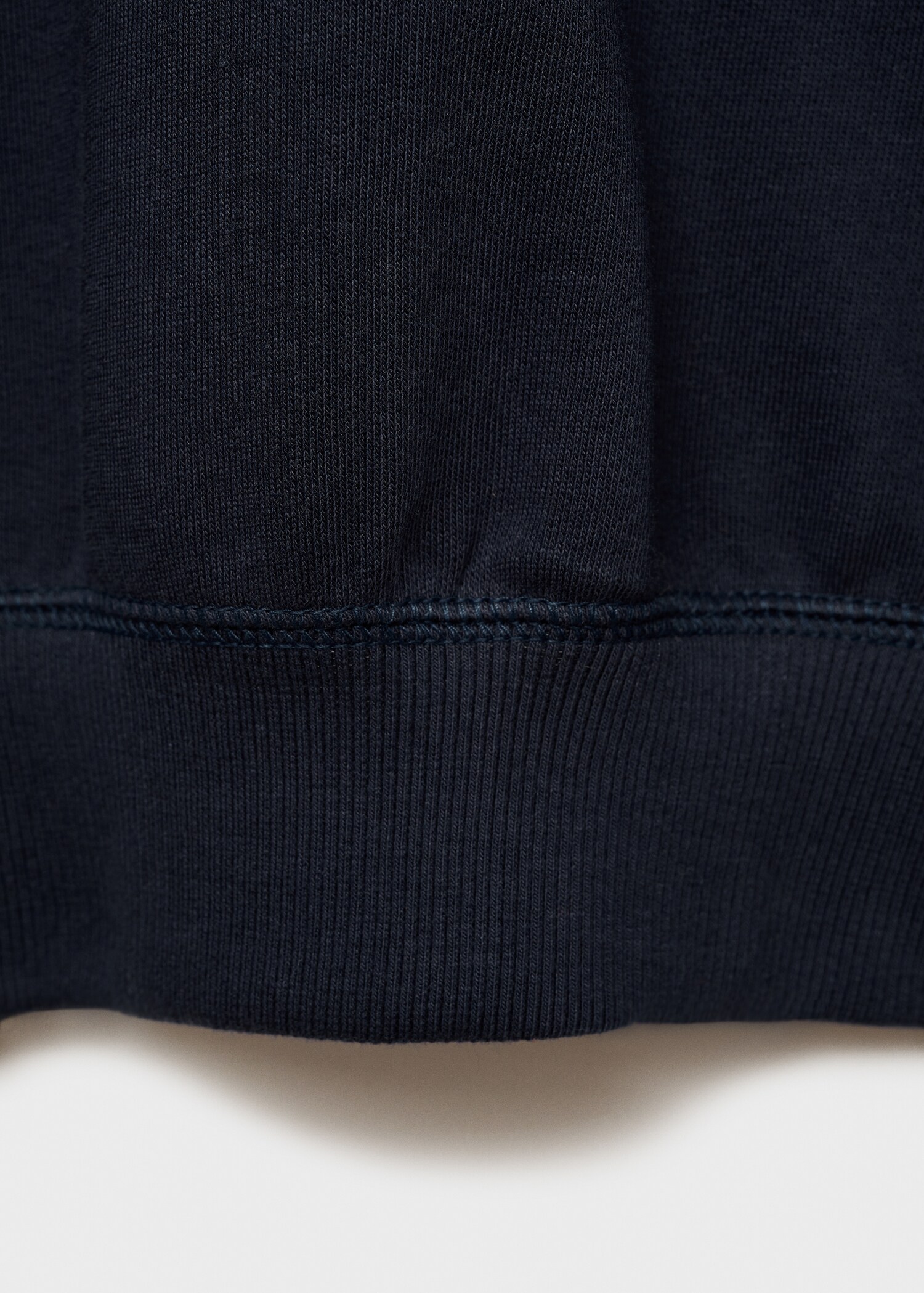 Round-neck cotton sweatshirt - Details of the article 0