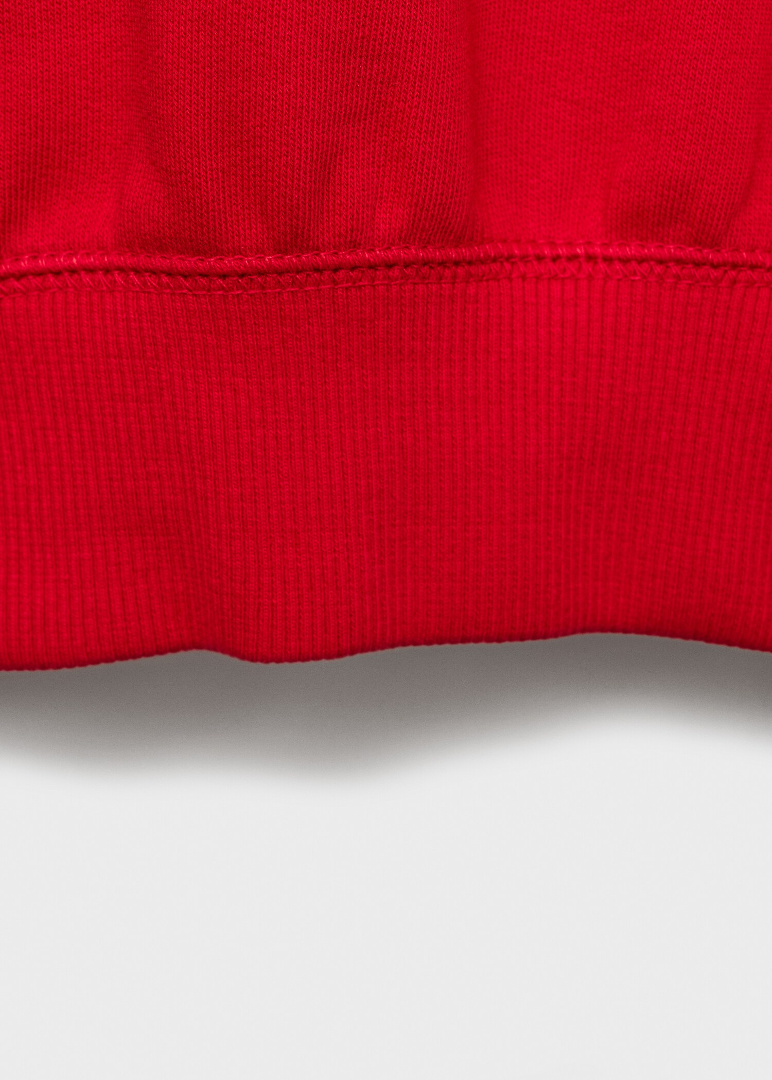 Round-neck cotton sweatshirt - Details of the article 0