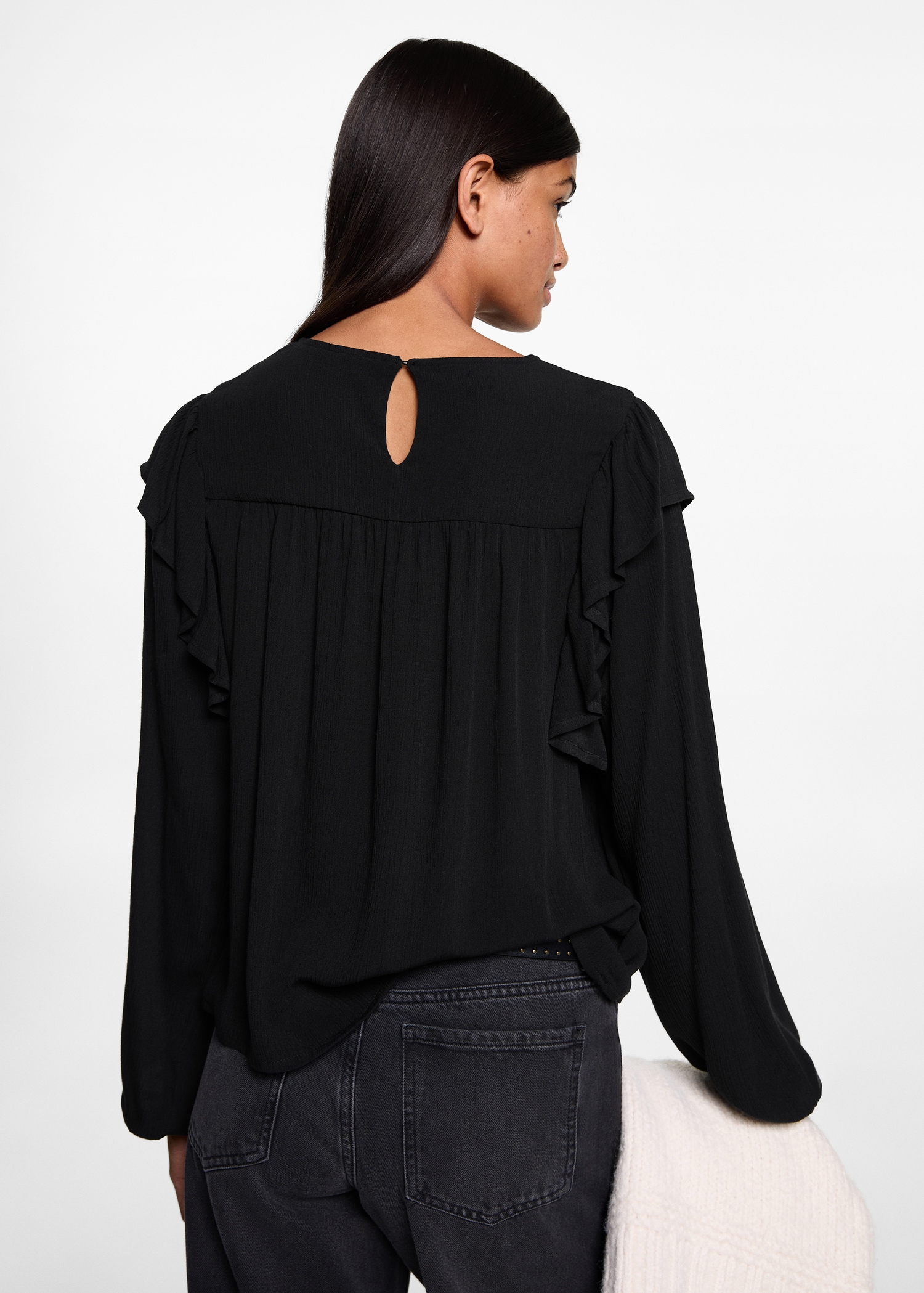Blouse volants - Verso de l’article