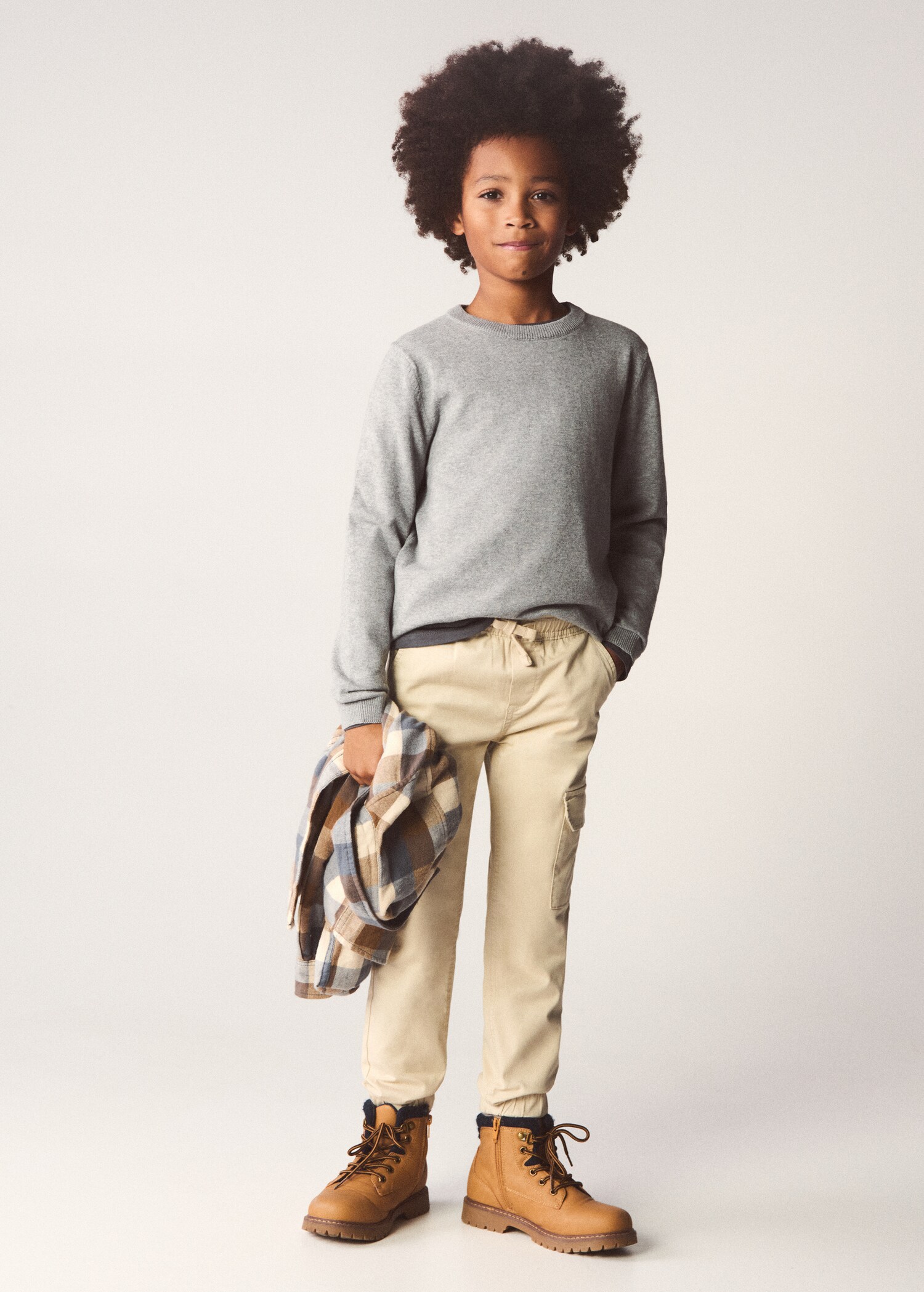 Pull-over jaspé coton - Détail de l'article 5