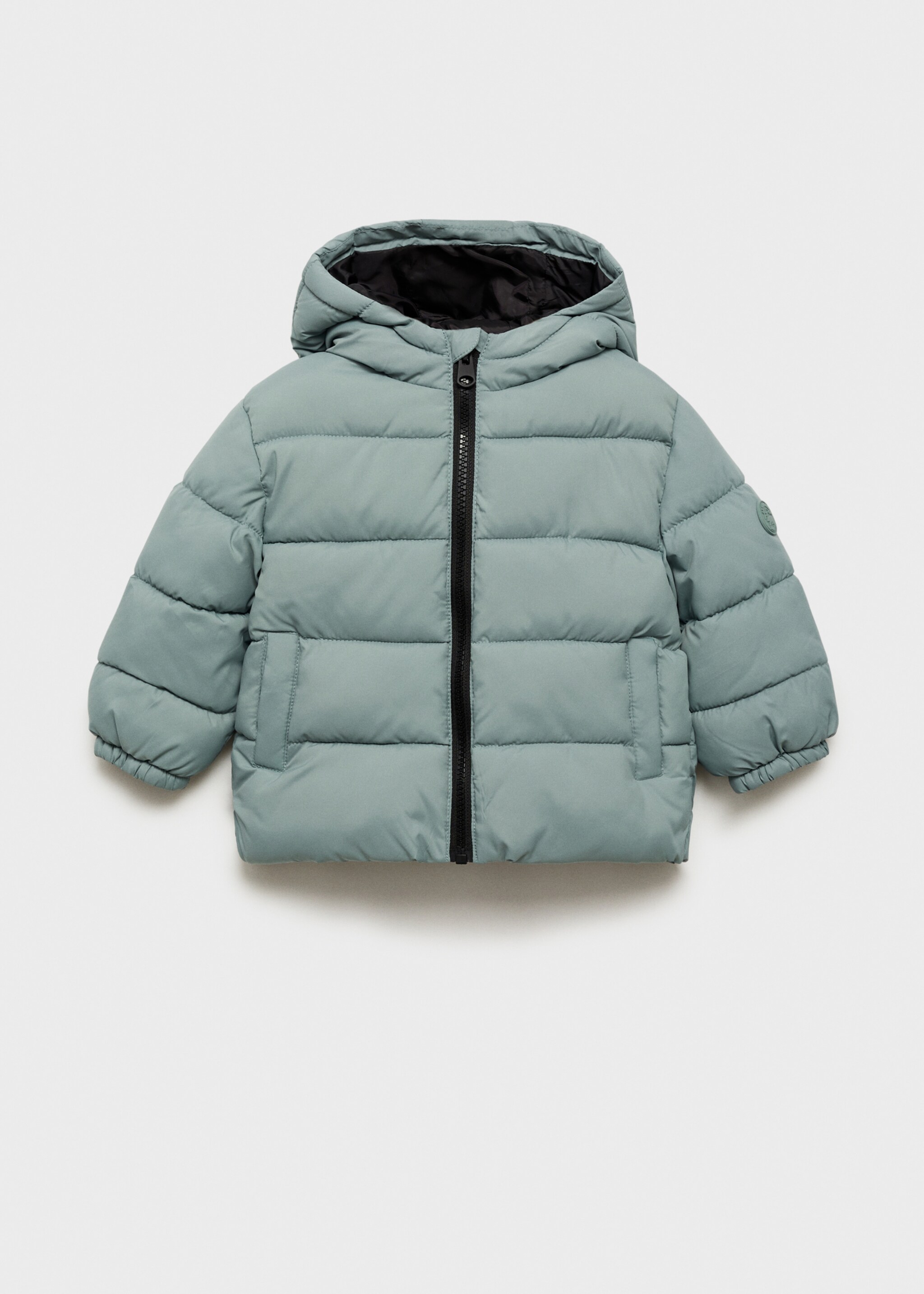 Hood quilted coat - Article without model