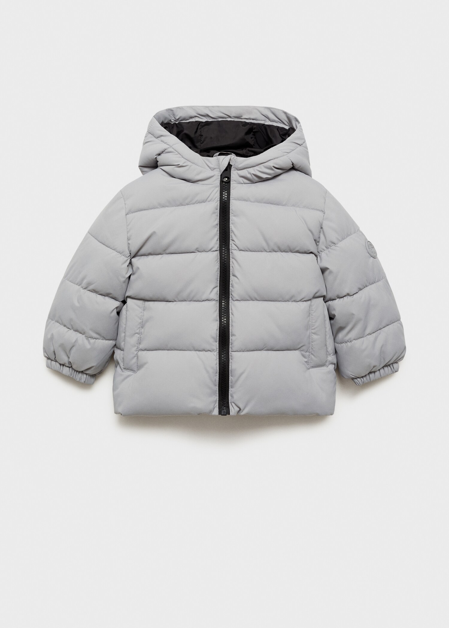 Hood quilted coat - Article without model