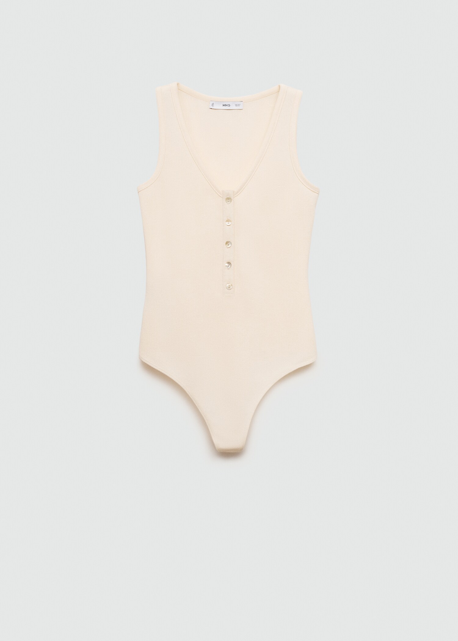 Body cuello pico botones - Artículo sin modelo