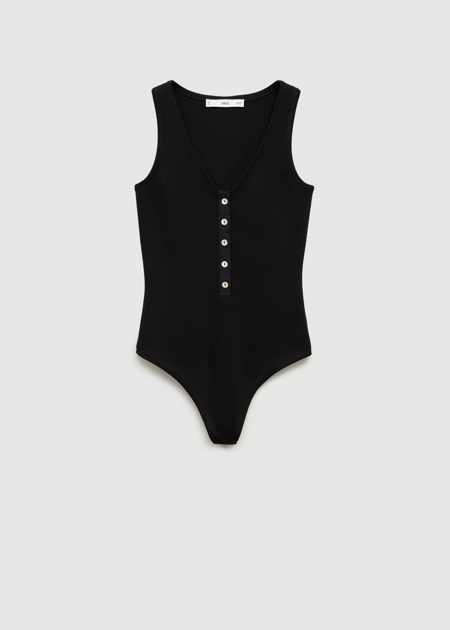 Body cuello pico botones - Artículo sin modelo