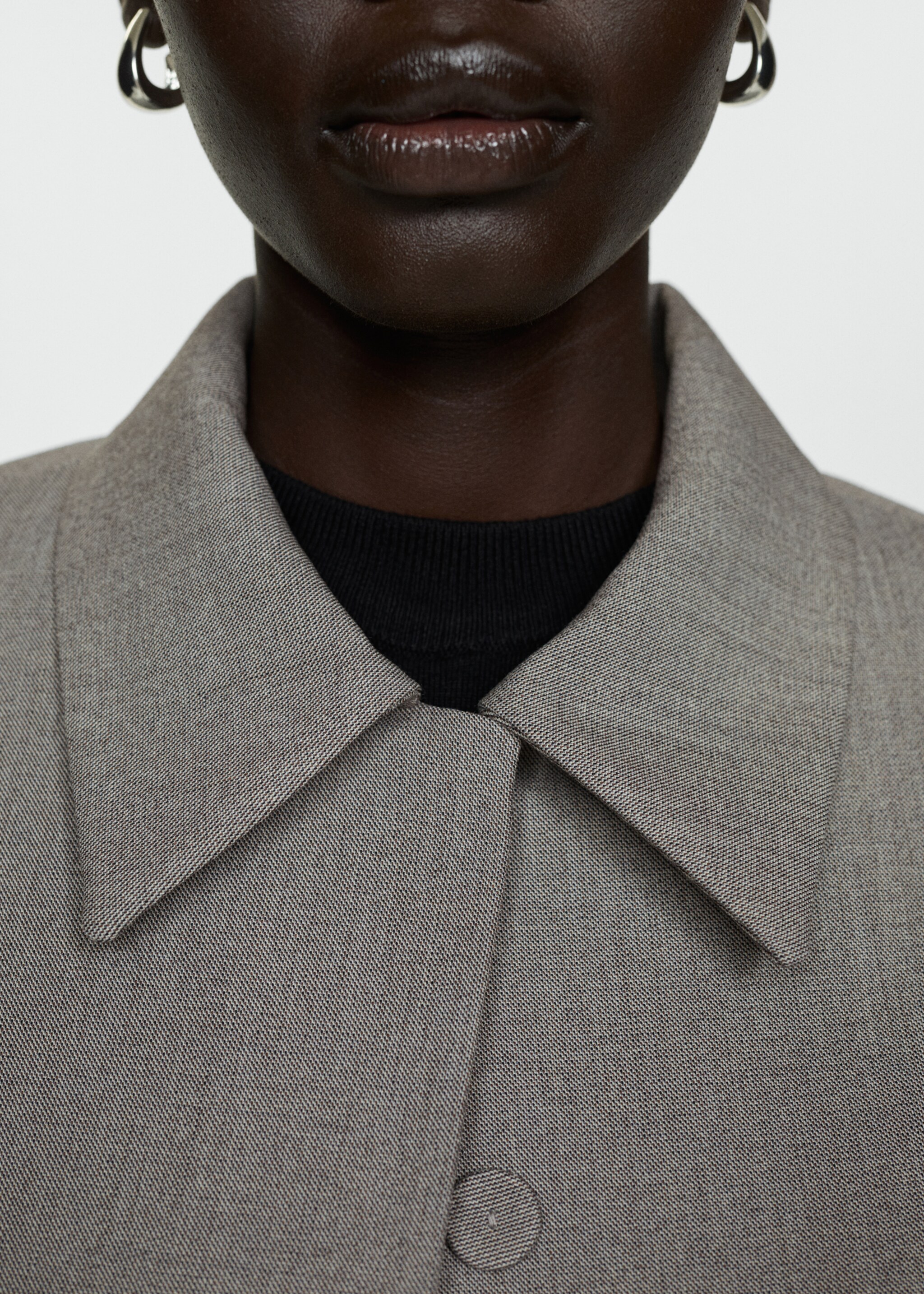 Chaqueta crop bolsillos - Detalle del artículo 6
