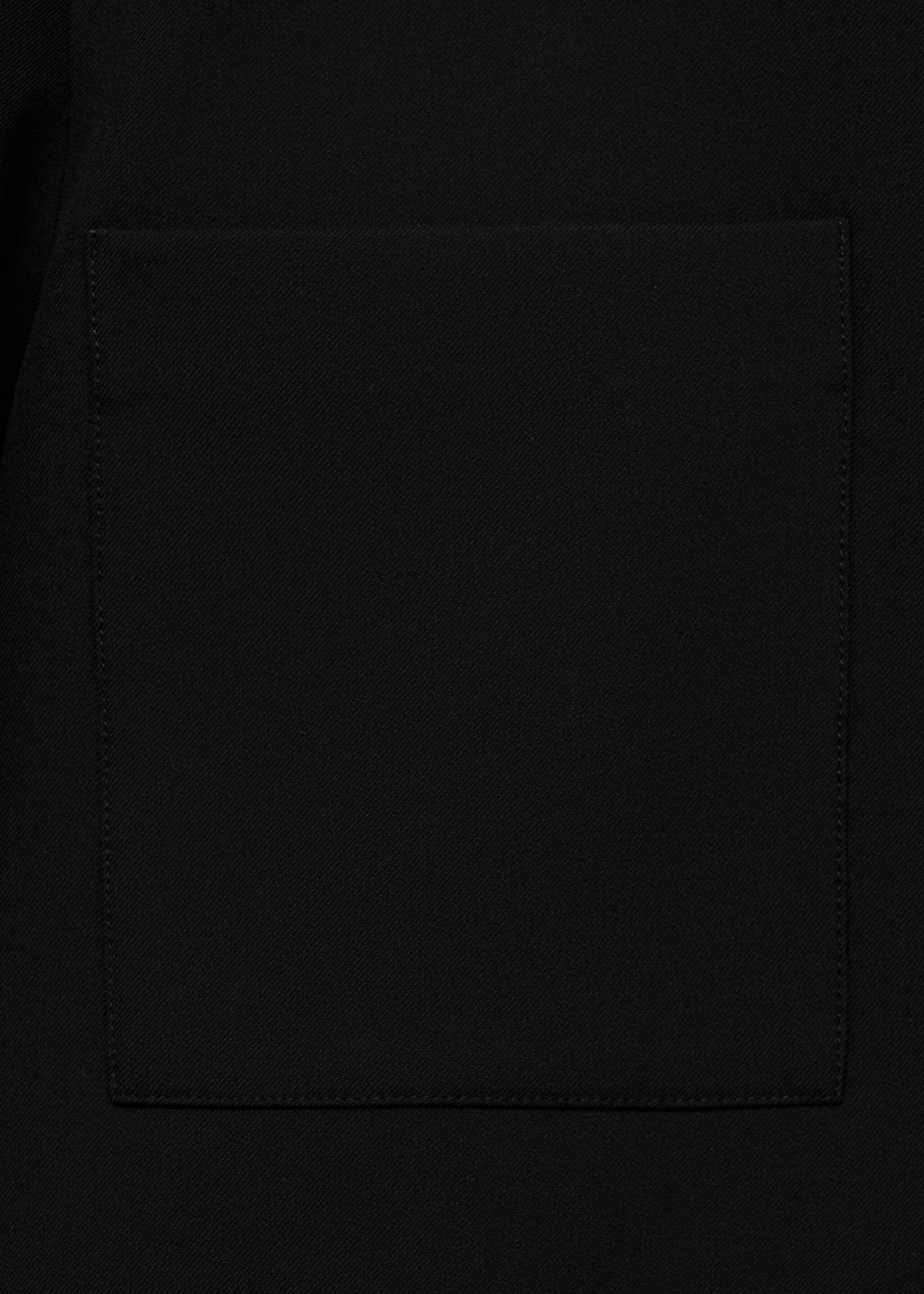 Chaqueta crop bolsillos - Detalle del artículo 0