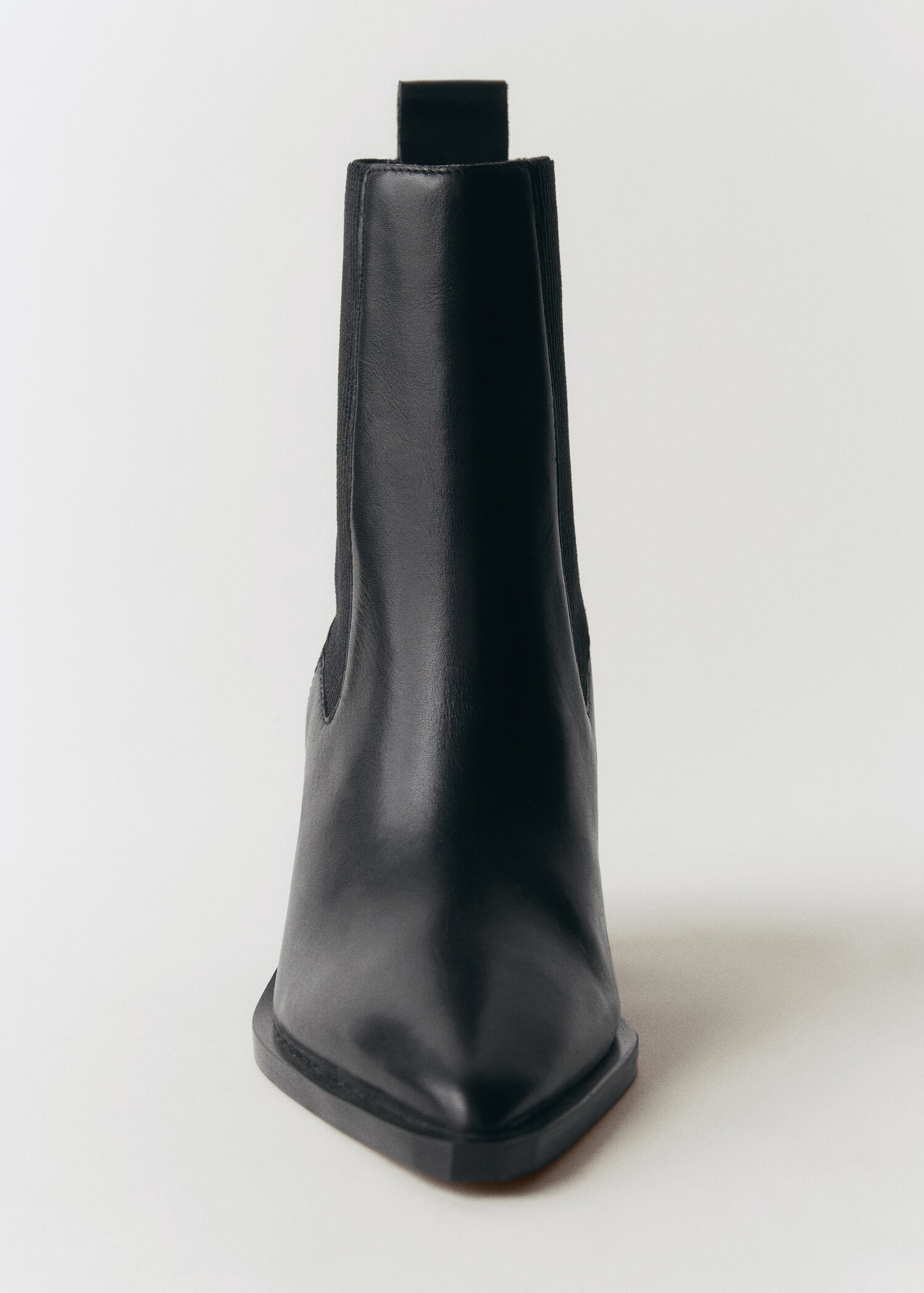 Spitze Ankle Boots aus Leder - Detail des Artikels 3