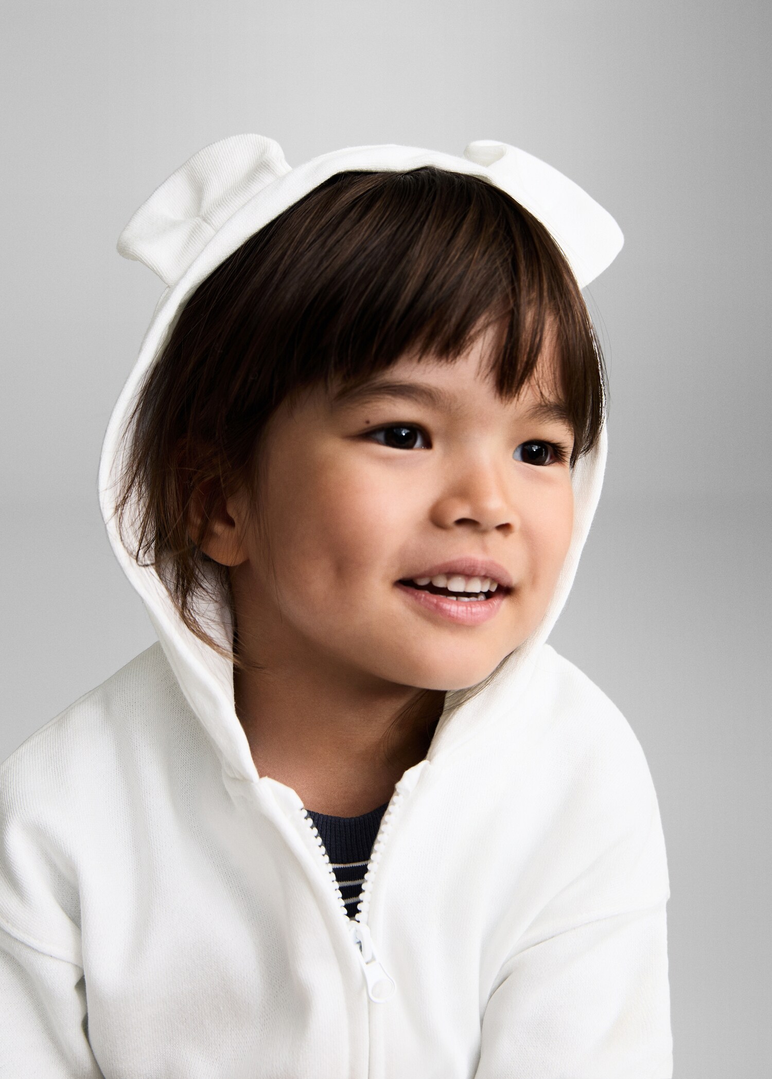 Sweater à capuche coton - Détail de l'article 1