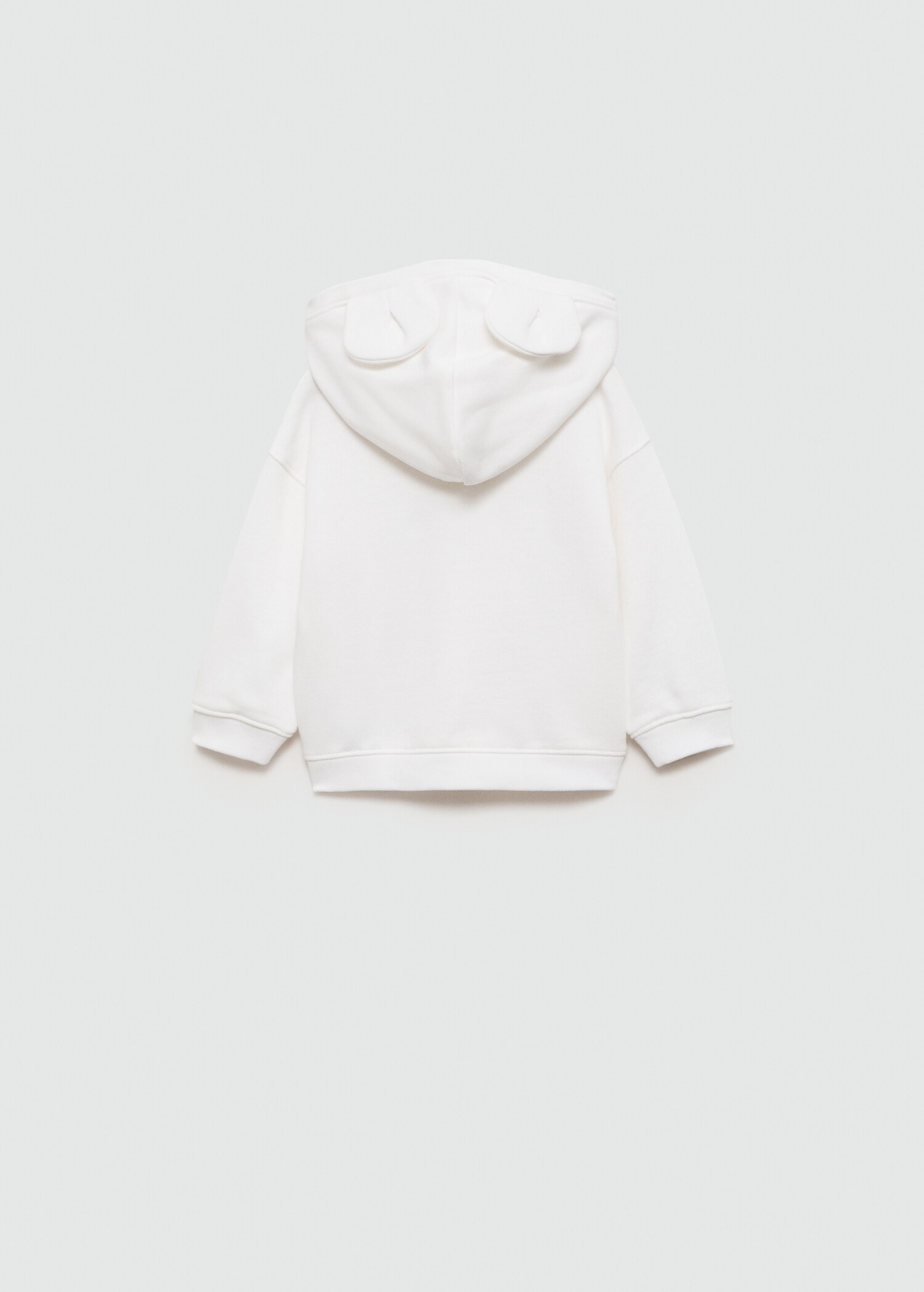 Sweater à capuche coton - Verso de l’article
