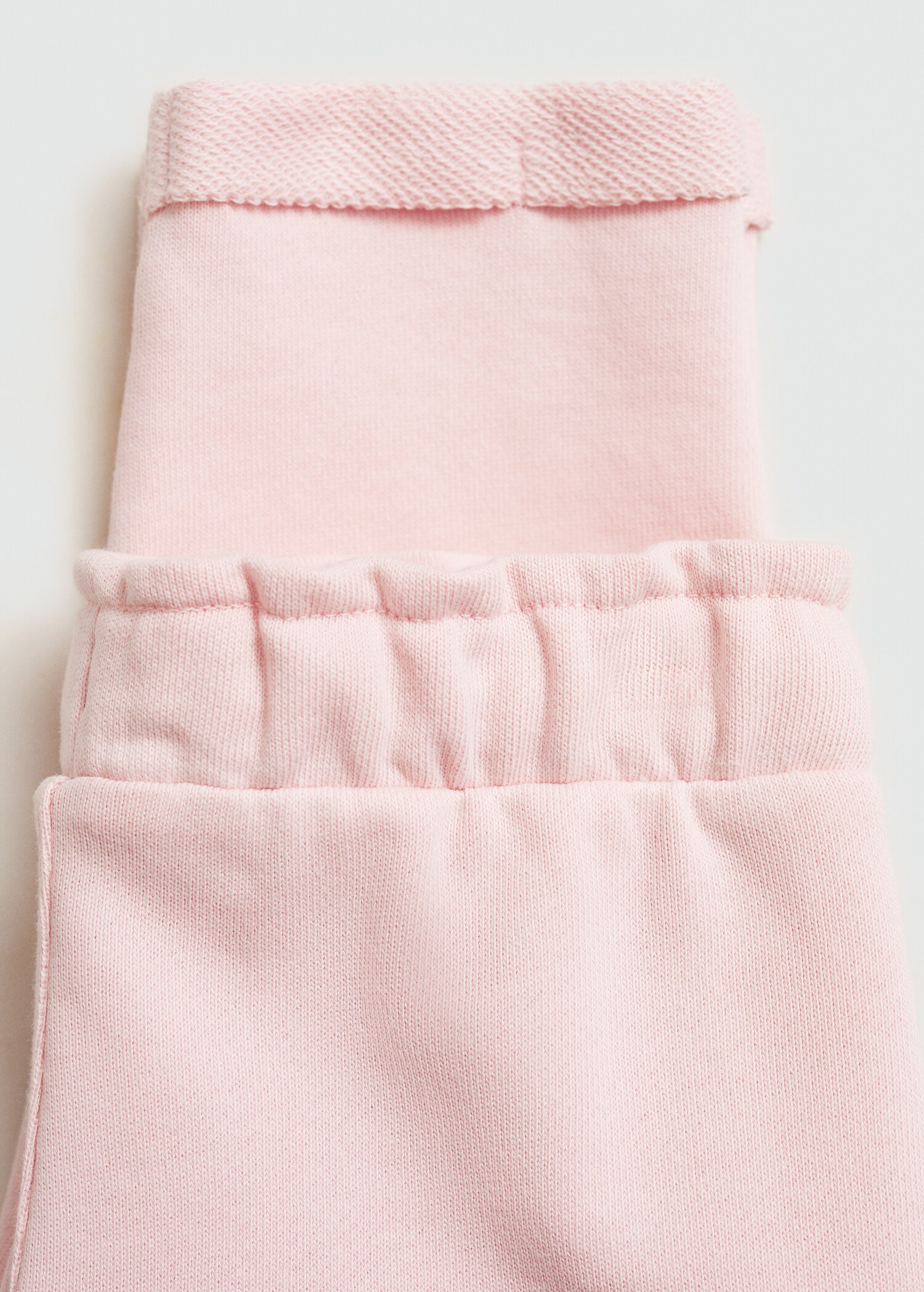 Elastic waist cotton trousers - Details of the article 0