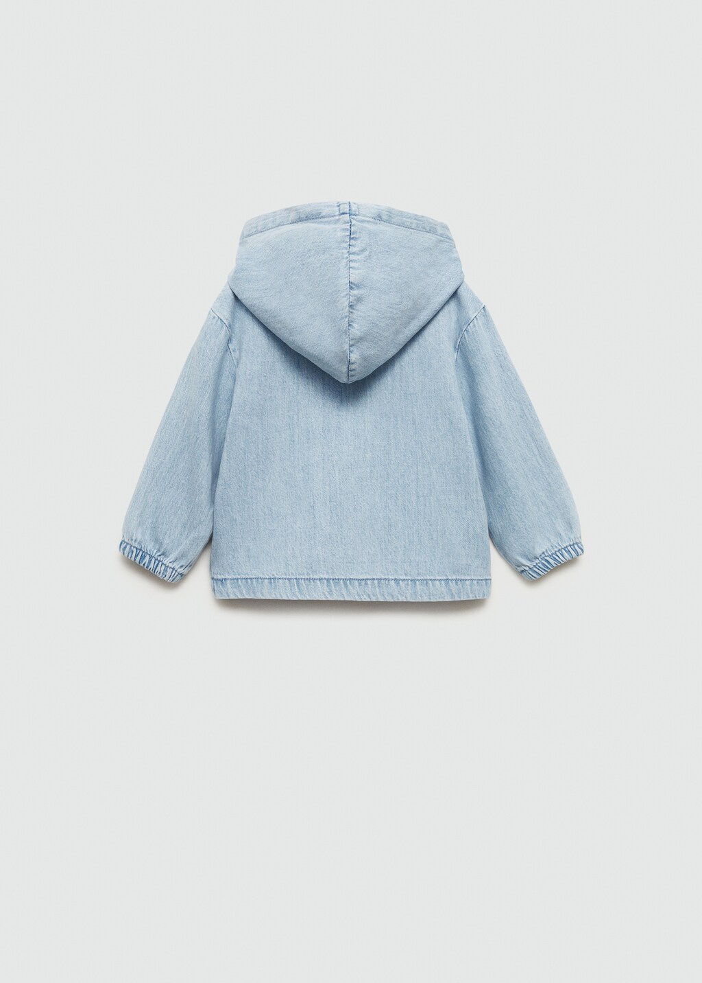 Hooded denim jacket kids deals