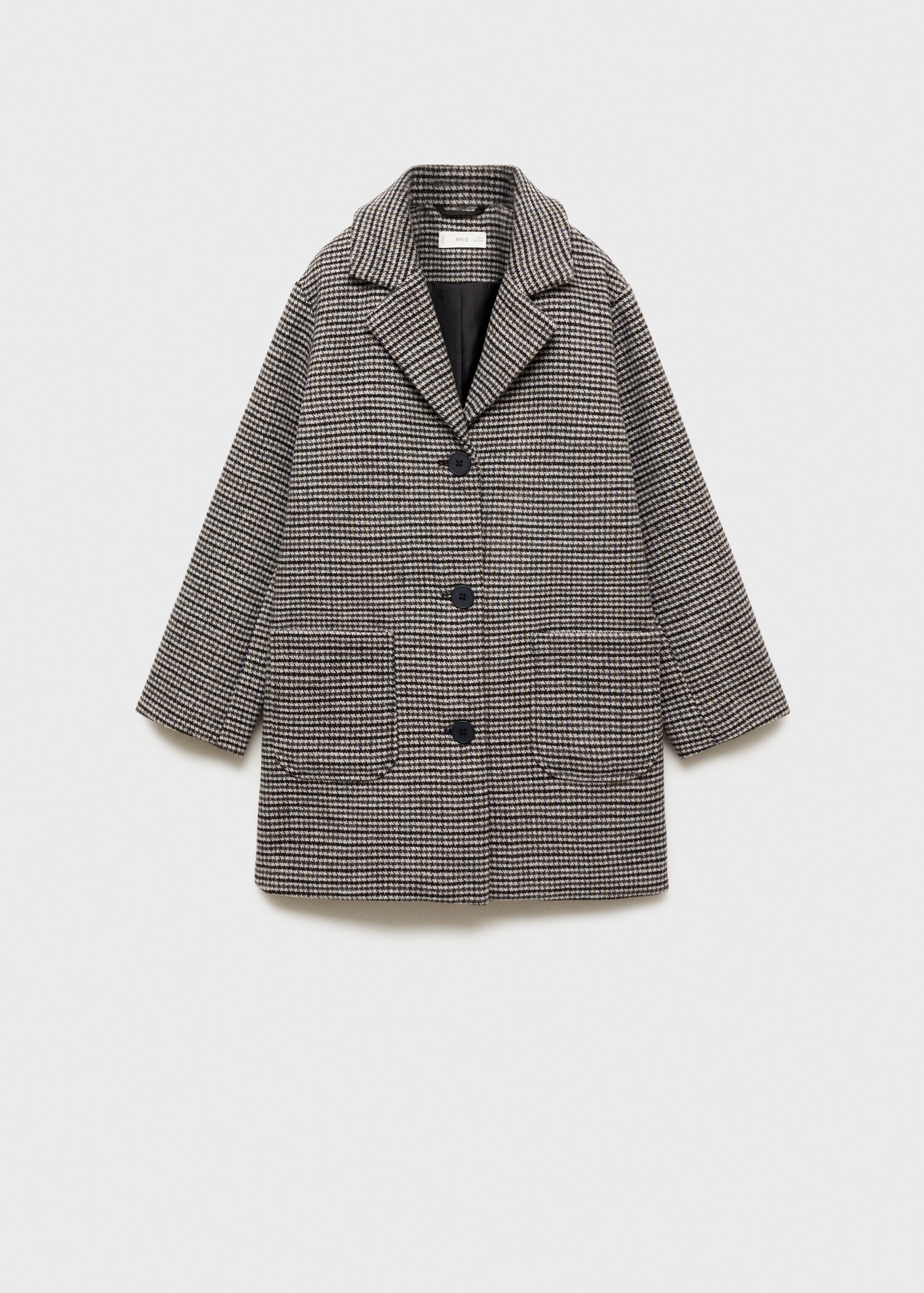 Houndstooth coat - Article without model