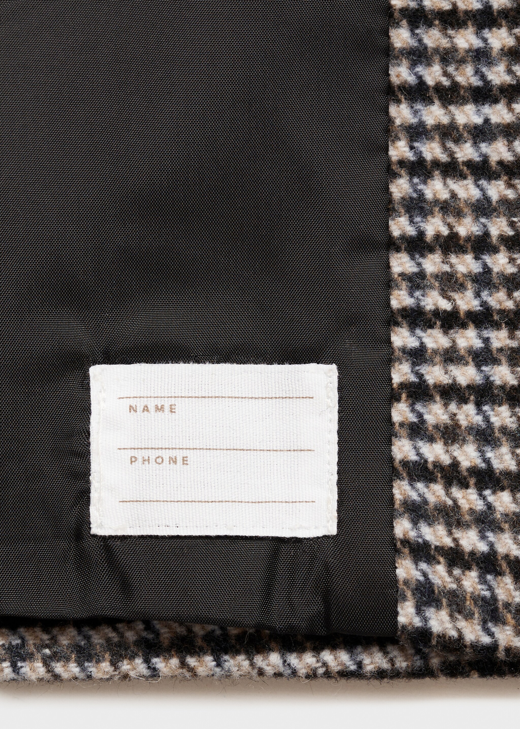 Houndstooth coat - Details of the article 0