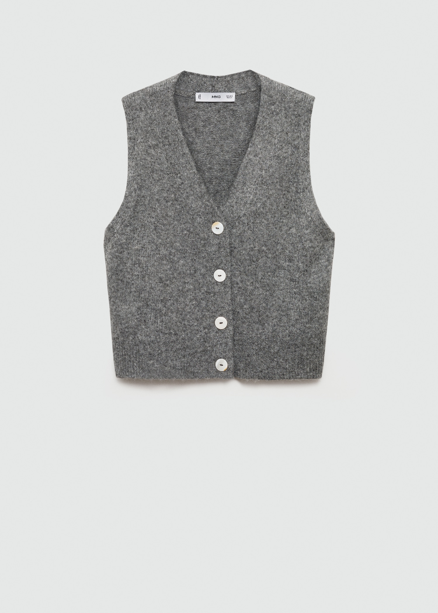 Gilet with buttons - Article without model