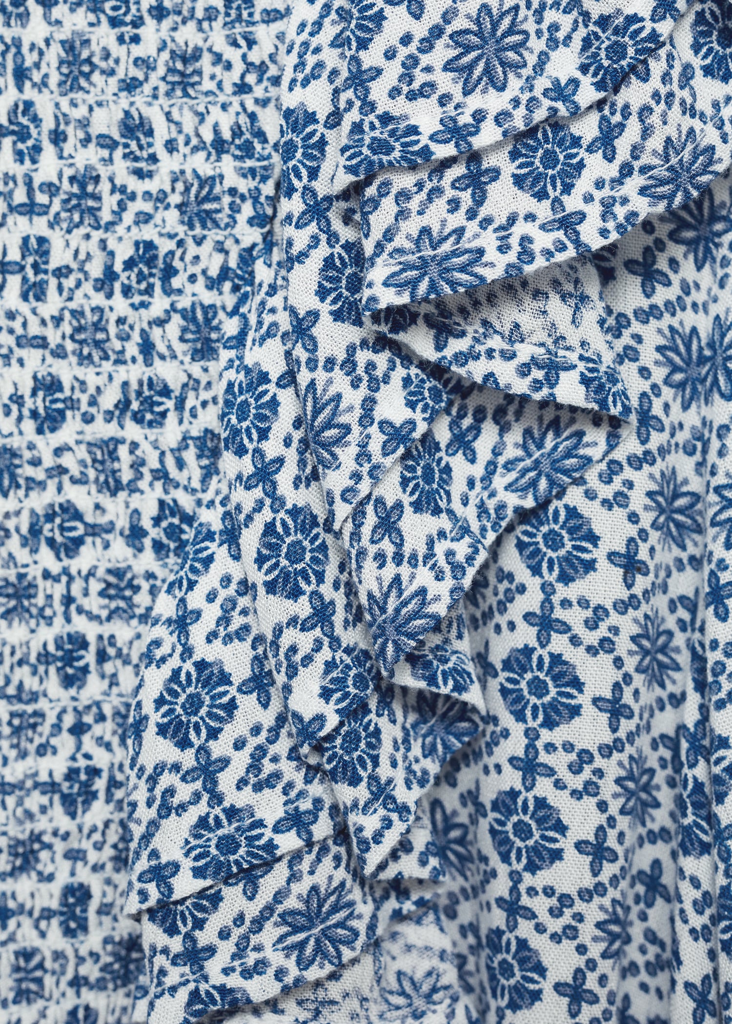 Blouse imprimée à volants - Détail de l'article 8