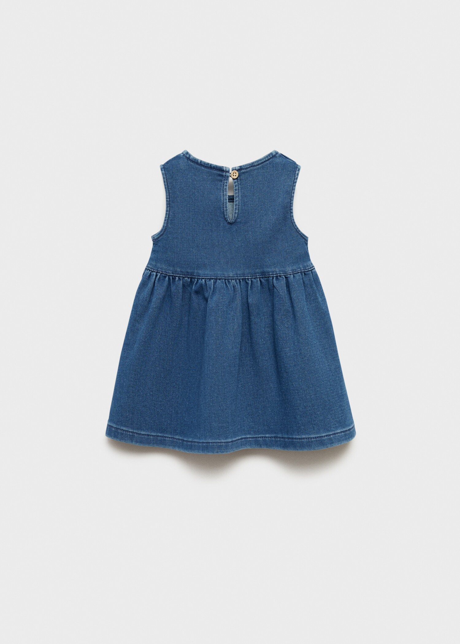 Denim dress - Reverse of the article