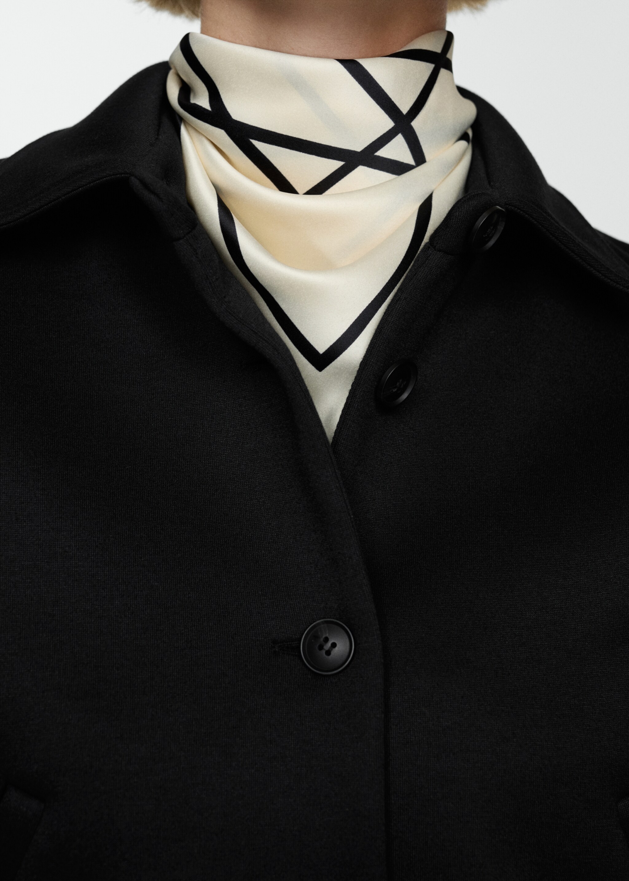 Chaqueta recta botones - Detalle del artículo 6